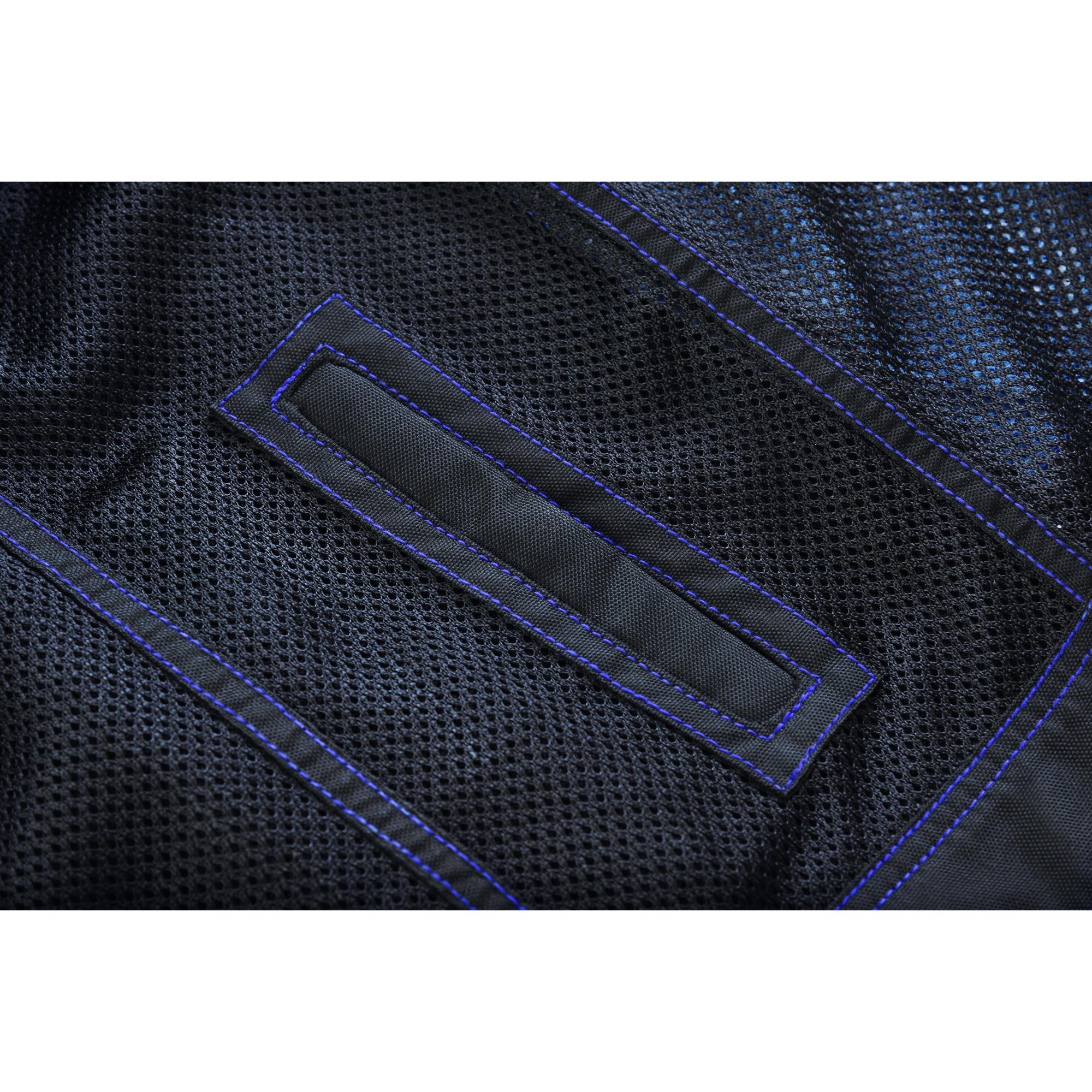 Blue Soul Men's Black Mesh Textile Vest Renegade Classics