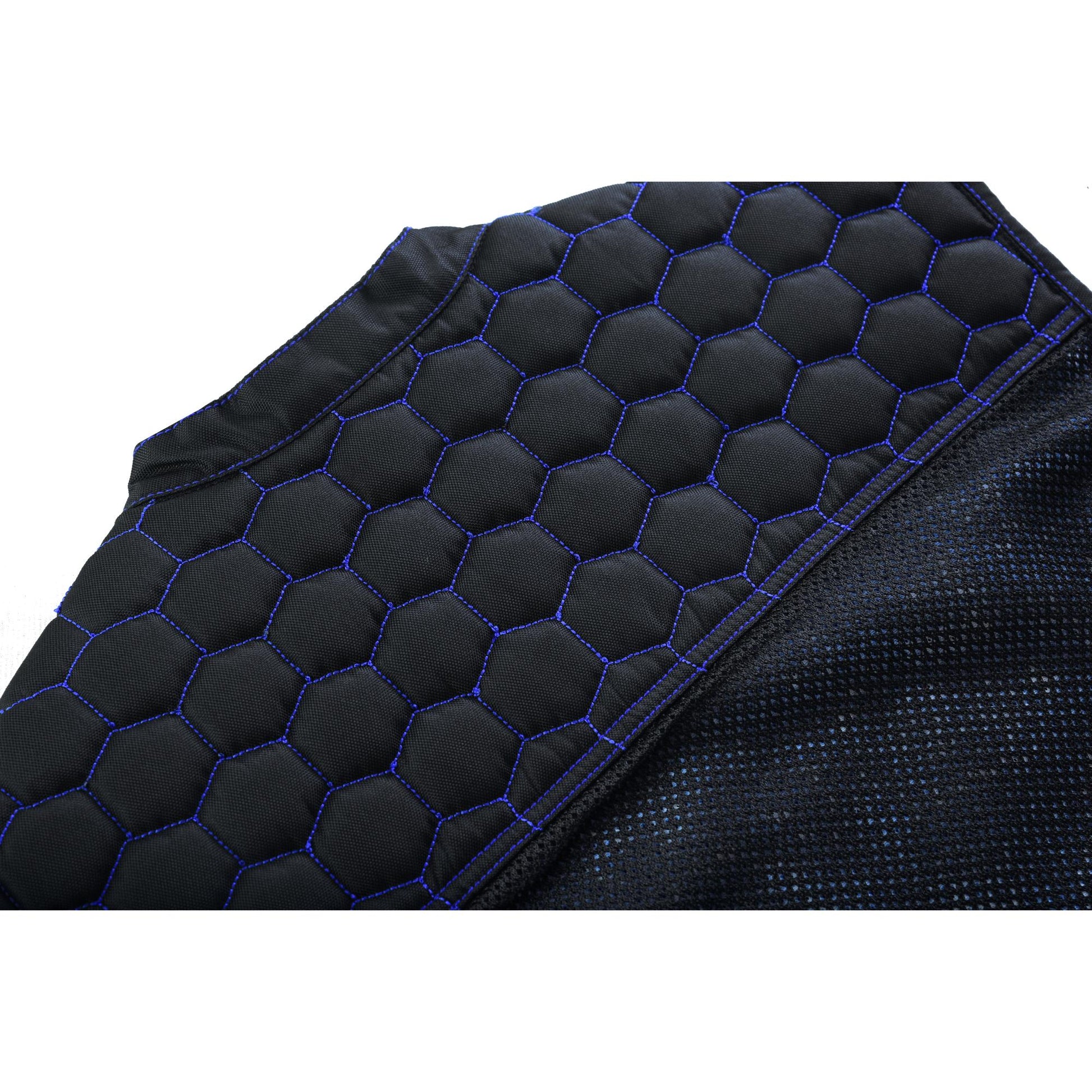 Blue Soul Men's Black Mesh Textile Vest Renegade Classics