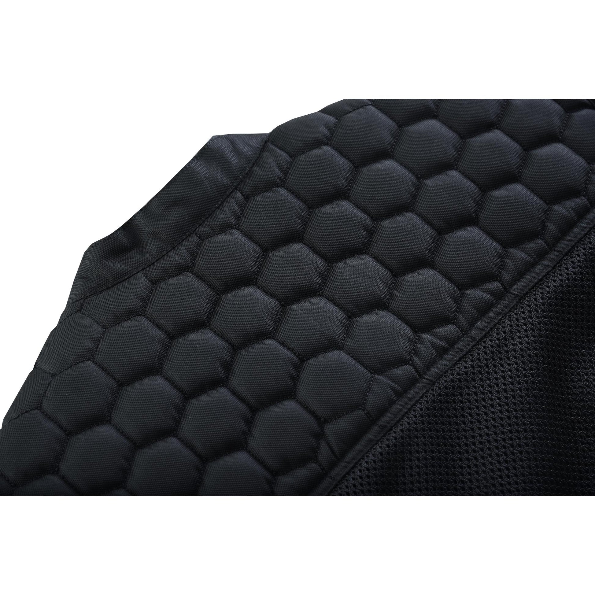 Mesh Rave Men's Black Mesh Textile Vest Renegade Classics