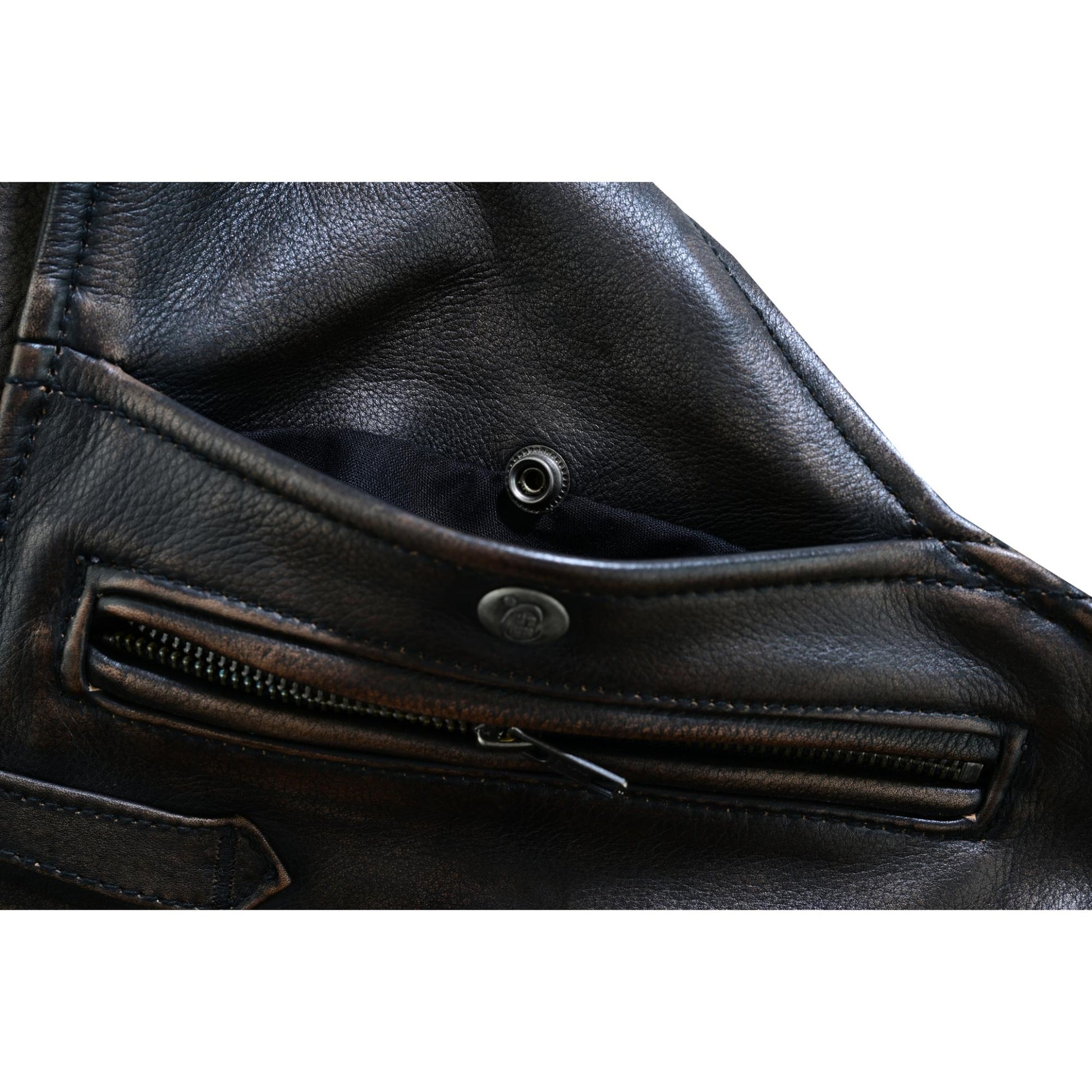 Wildridge Unisex Brown leather motorcycle chaps Unisex Chaps & Pants Renegade Classics
