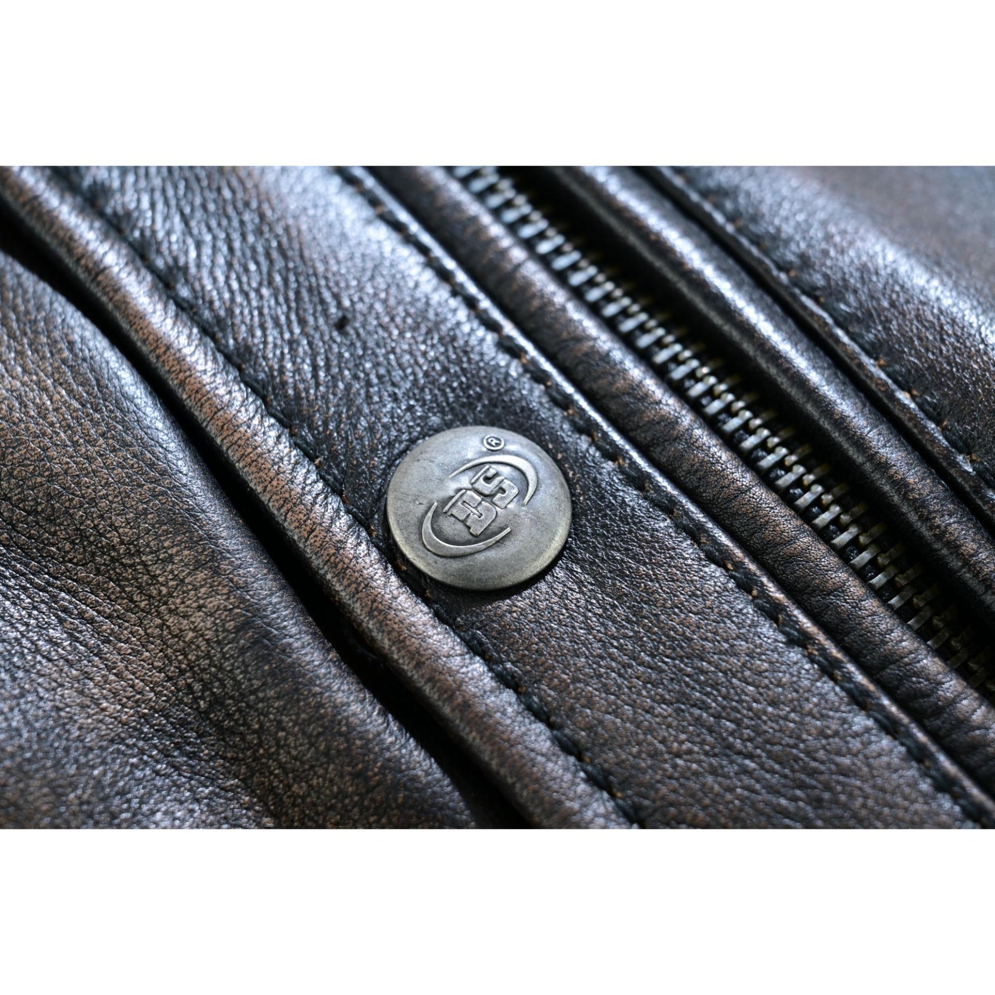 Wildridge Unisex Brown leather motorcycle chaps Unisex Chaps & Pants Renegade Classics