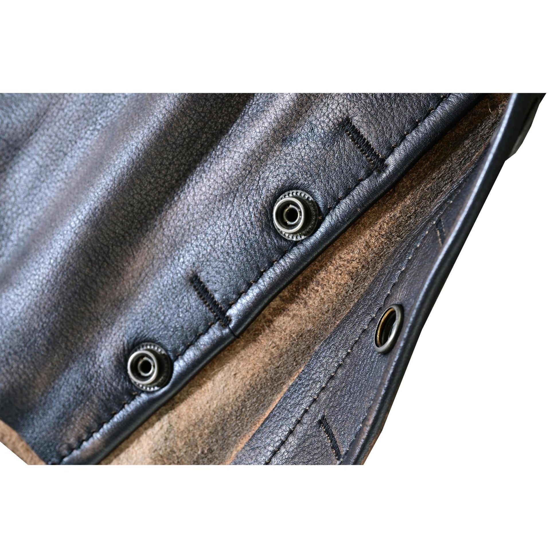 Wildridge Unisex Brown leather motorcycle chaps Unisex Chaps & Pants Renegade Classics