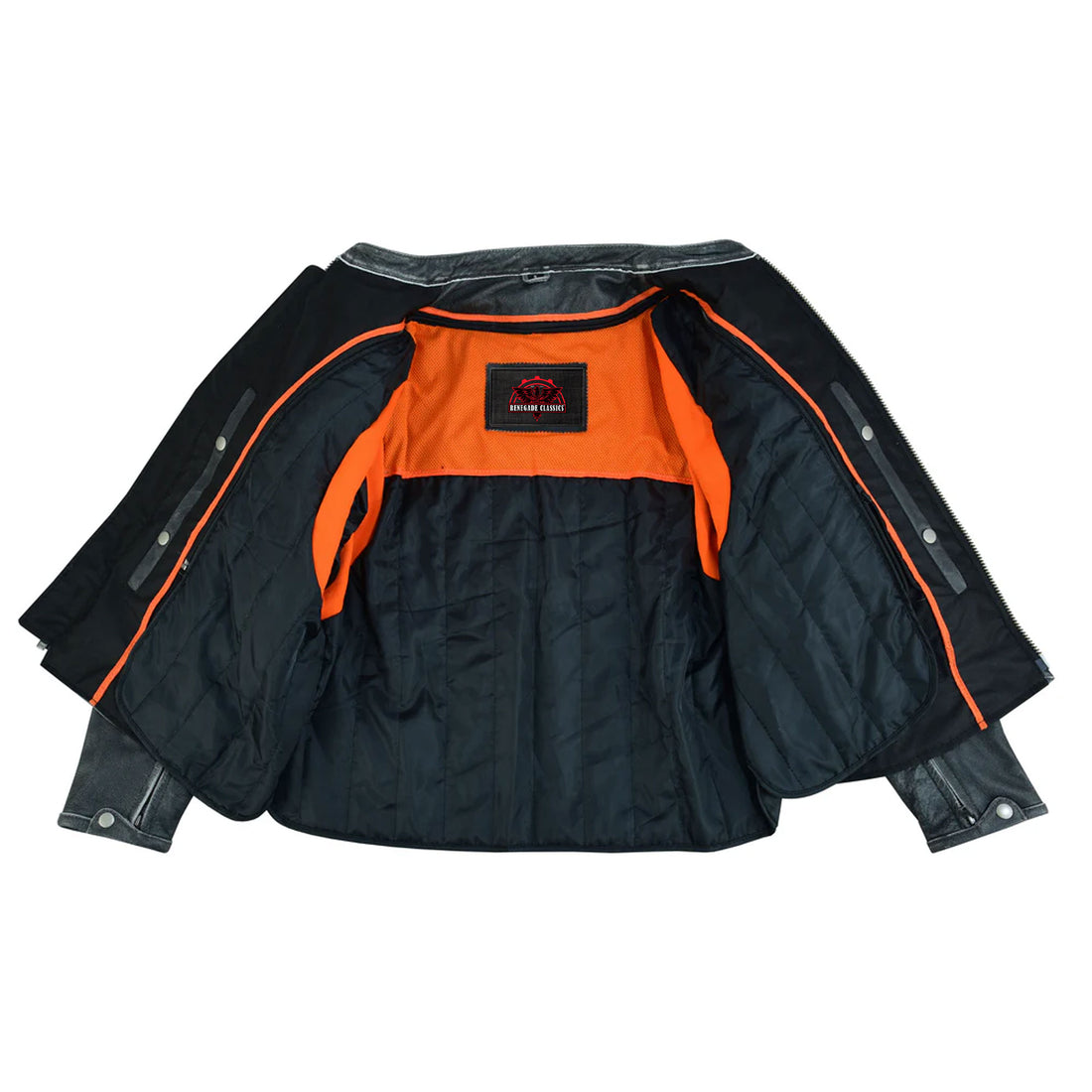 Draven Men's Leather Motorcycle Jacket