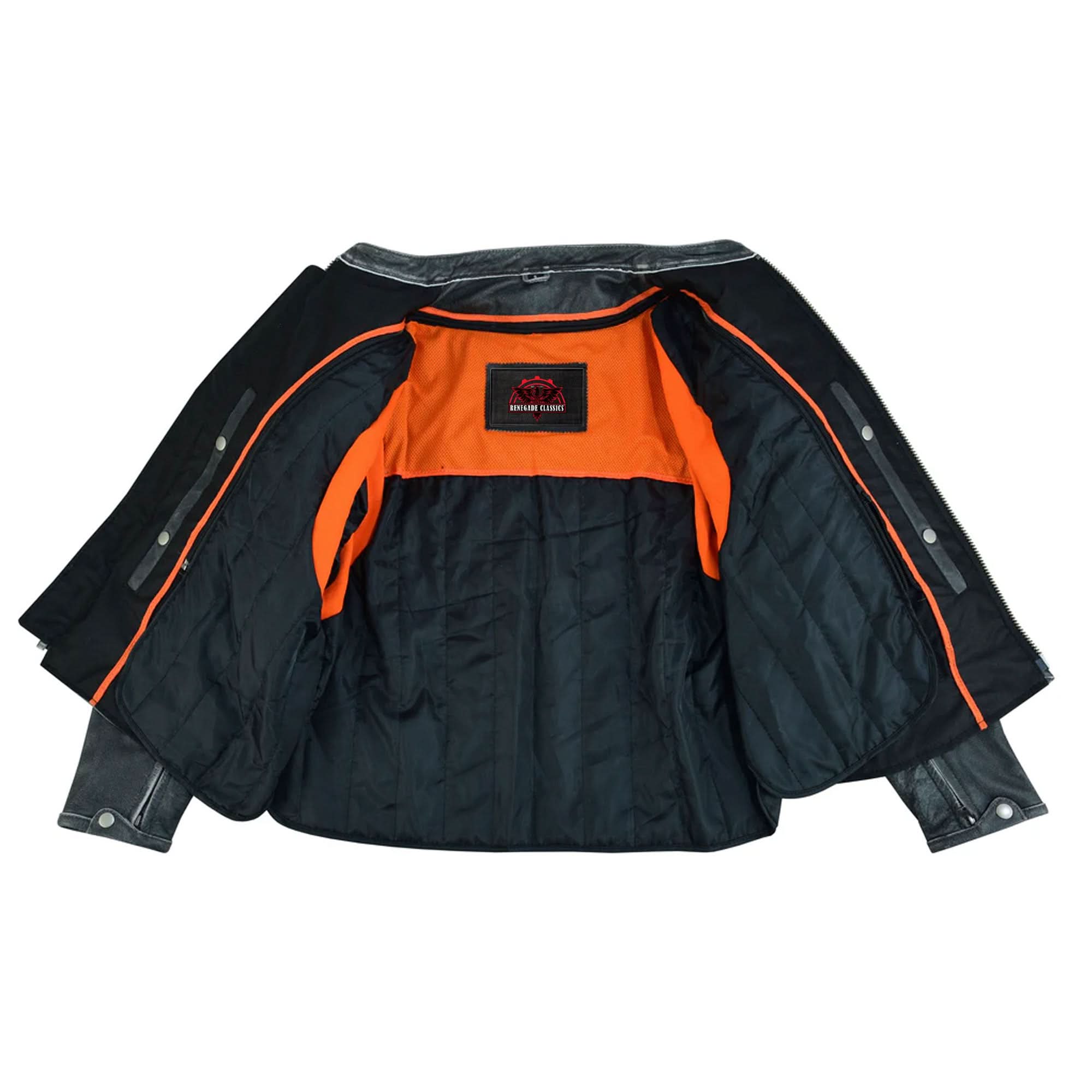 Draven Men's Leather Motorcycle Jacket
