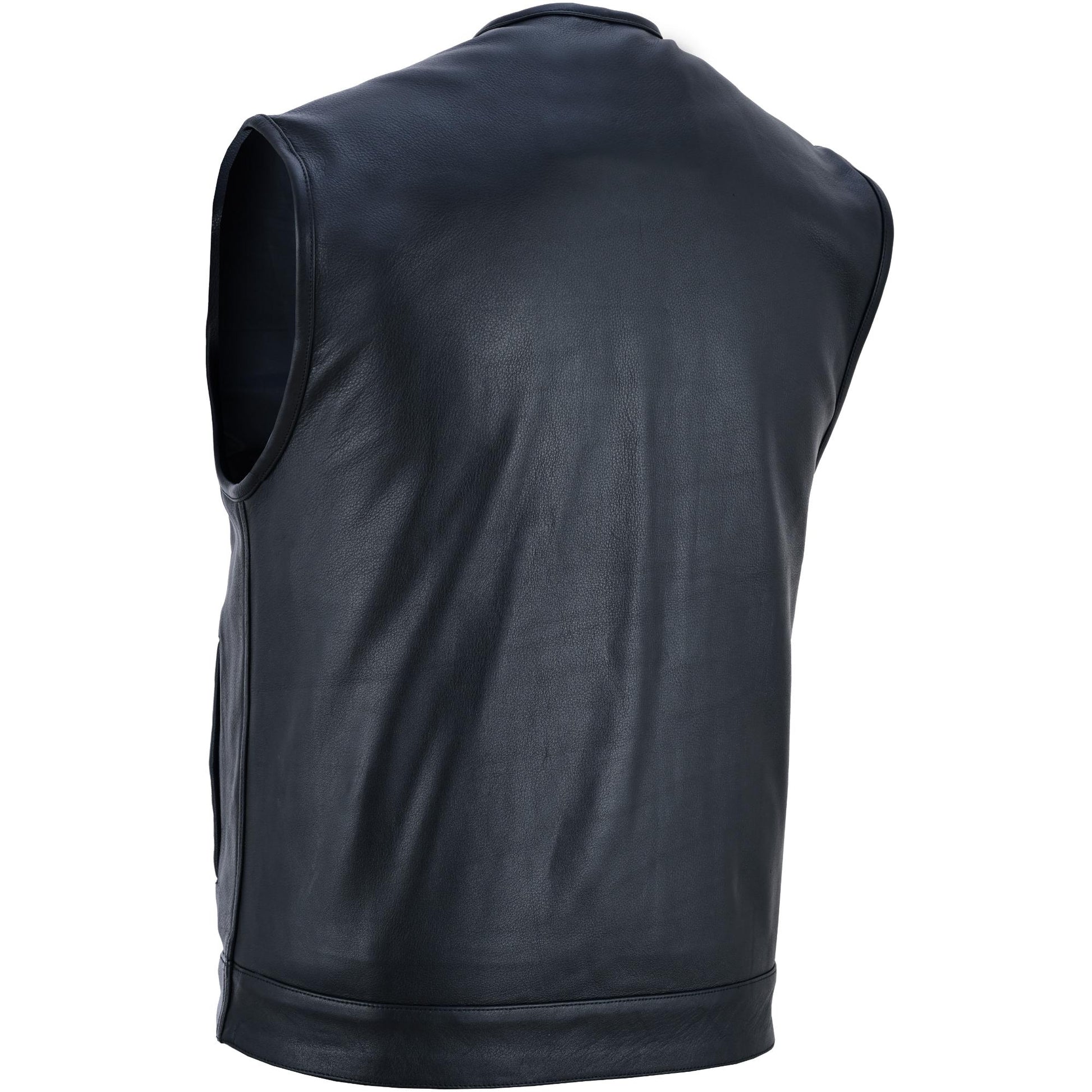 Biker champ Men's Biker Leather Vest Men's Leather Vests Renegade Classics