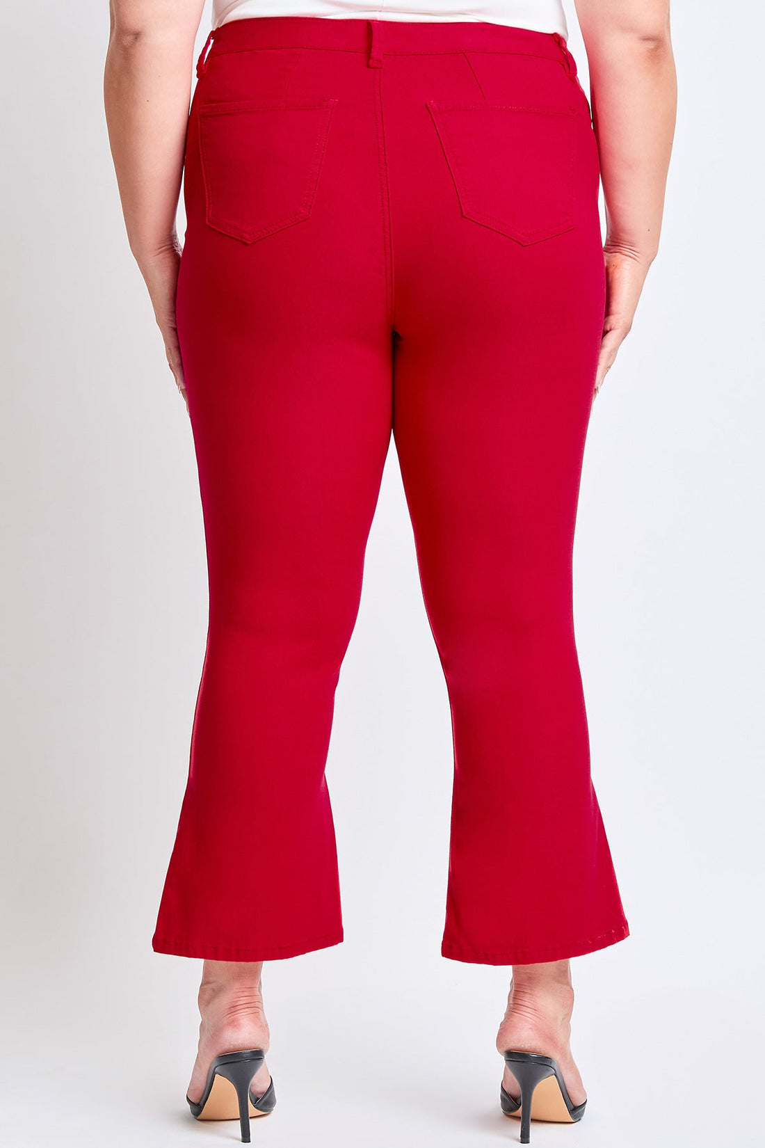 Women's Plus Hyperstretch Cropped Kick Flare Pants