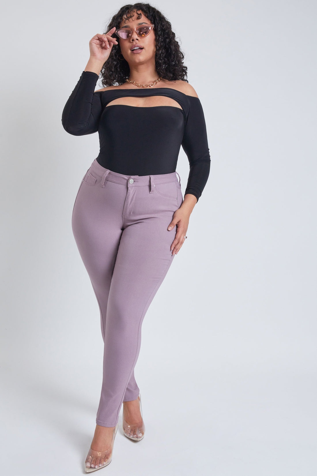 Women's Plus Hyperstretch Skinny Pants