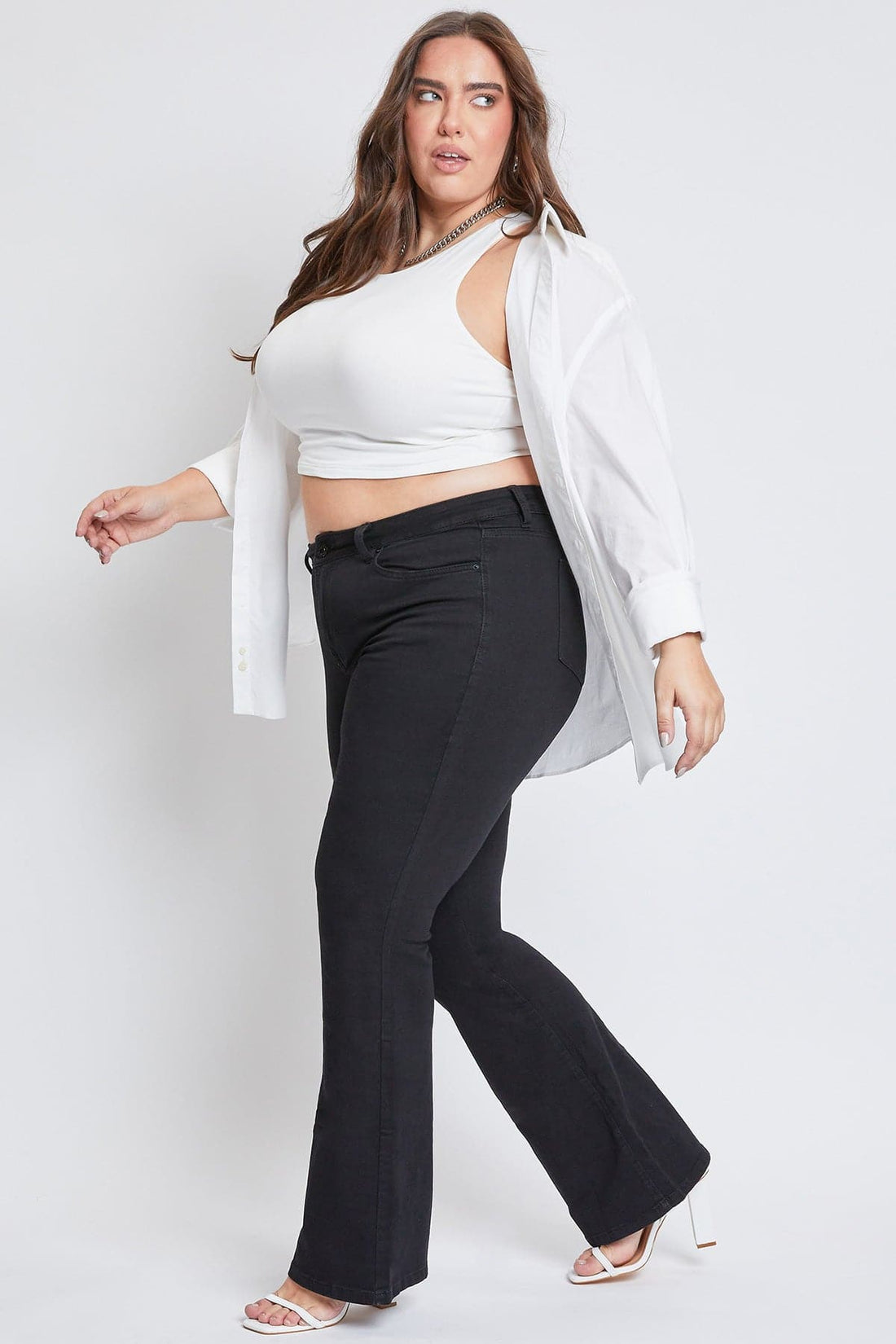 Women's Plus Essential HyperDenim Flare Jeans