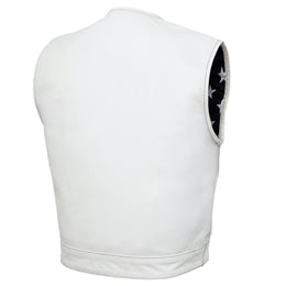 Glory Ride - Men's Motorcycle Leather Vest