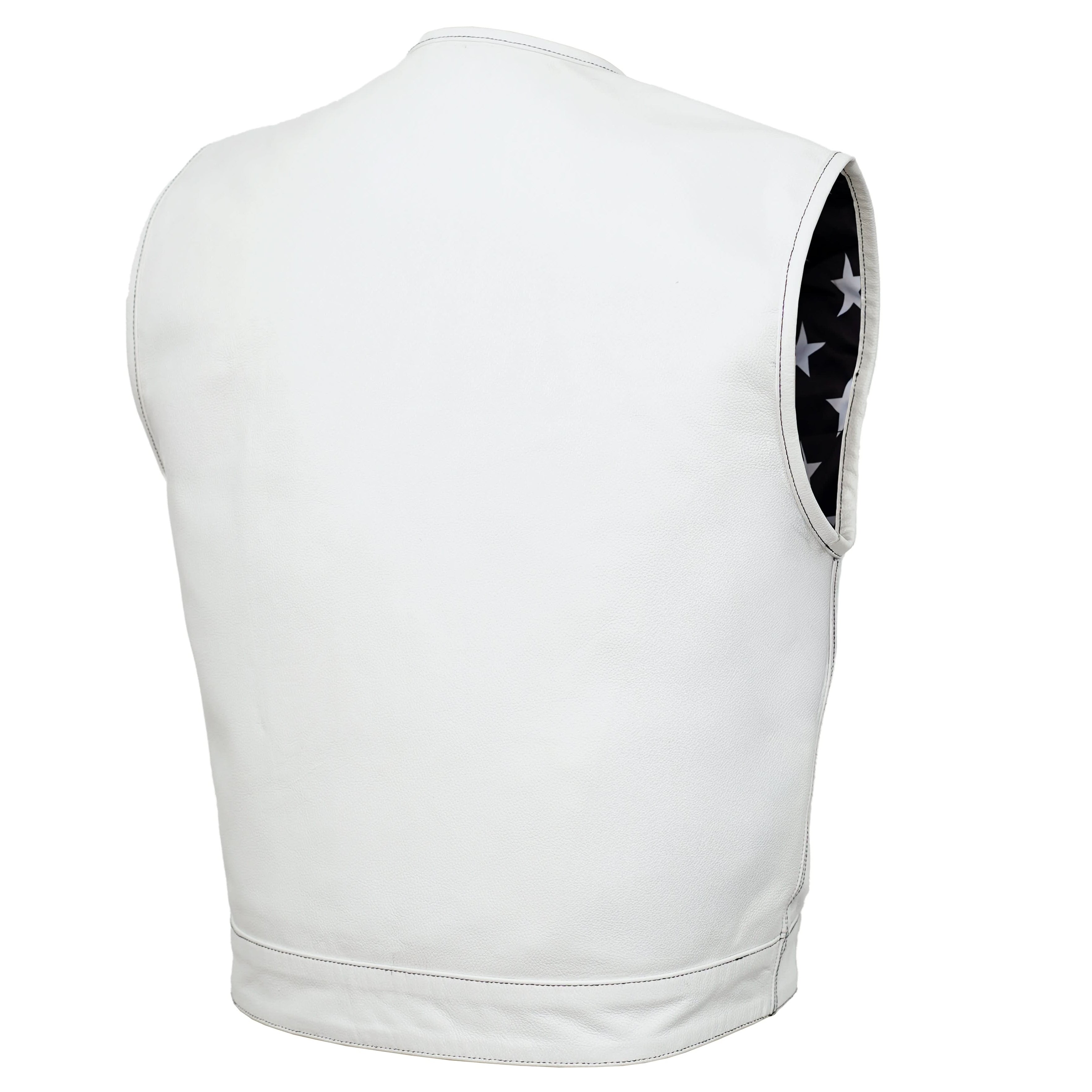 Glory Ride - Men's Motorcycle Leather Vest