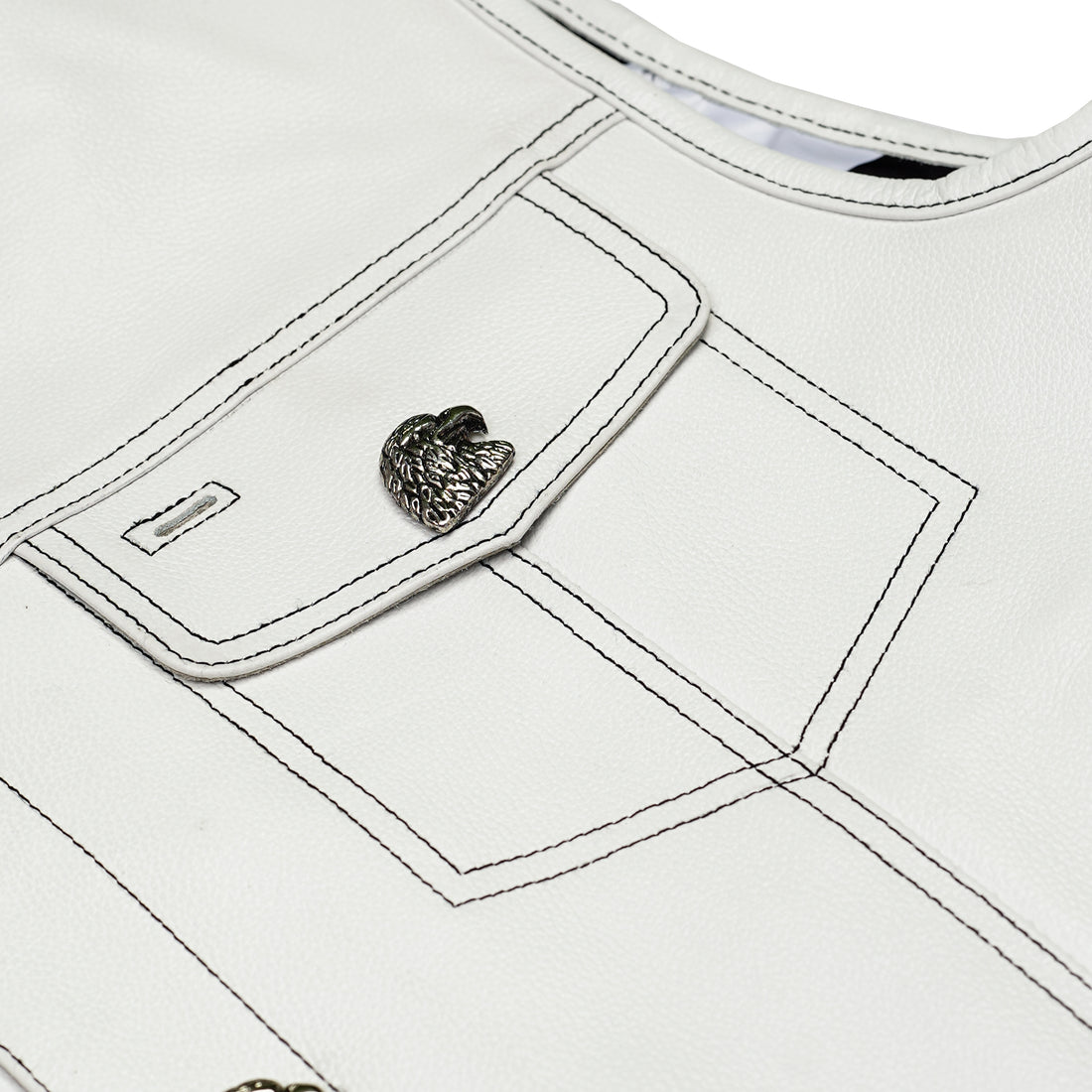 Glory Ride – Men’s Motorcycle Leather Vest