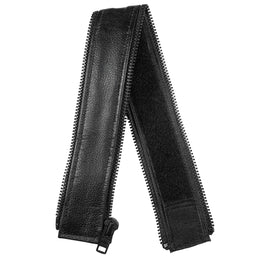 VXP505 Men's Black Universal Vest Expander Panel with Black Oxides Zip vest expanders Renegade Classics