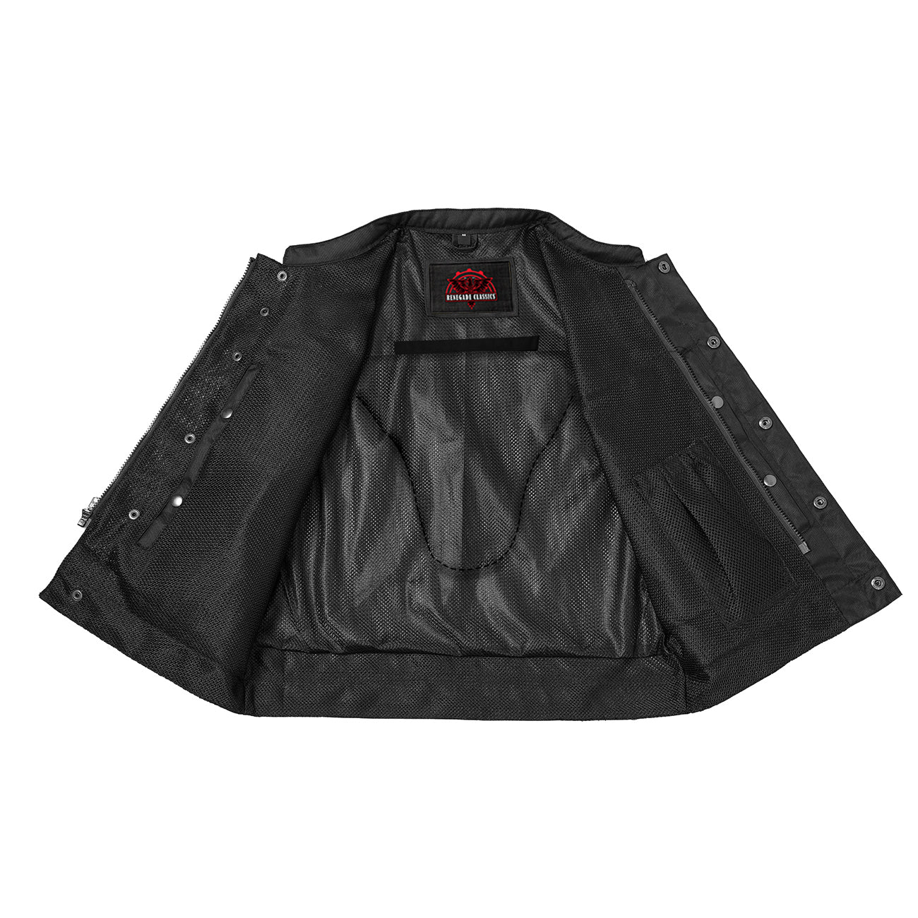 Blaze Men's Motorcycle Mesh Vest