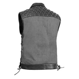 Dark Venture Men’s Leather Vest