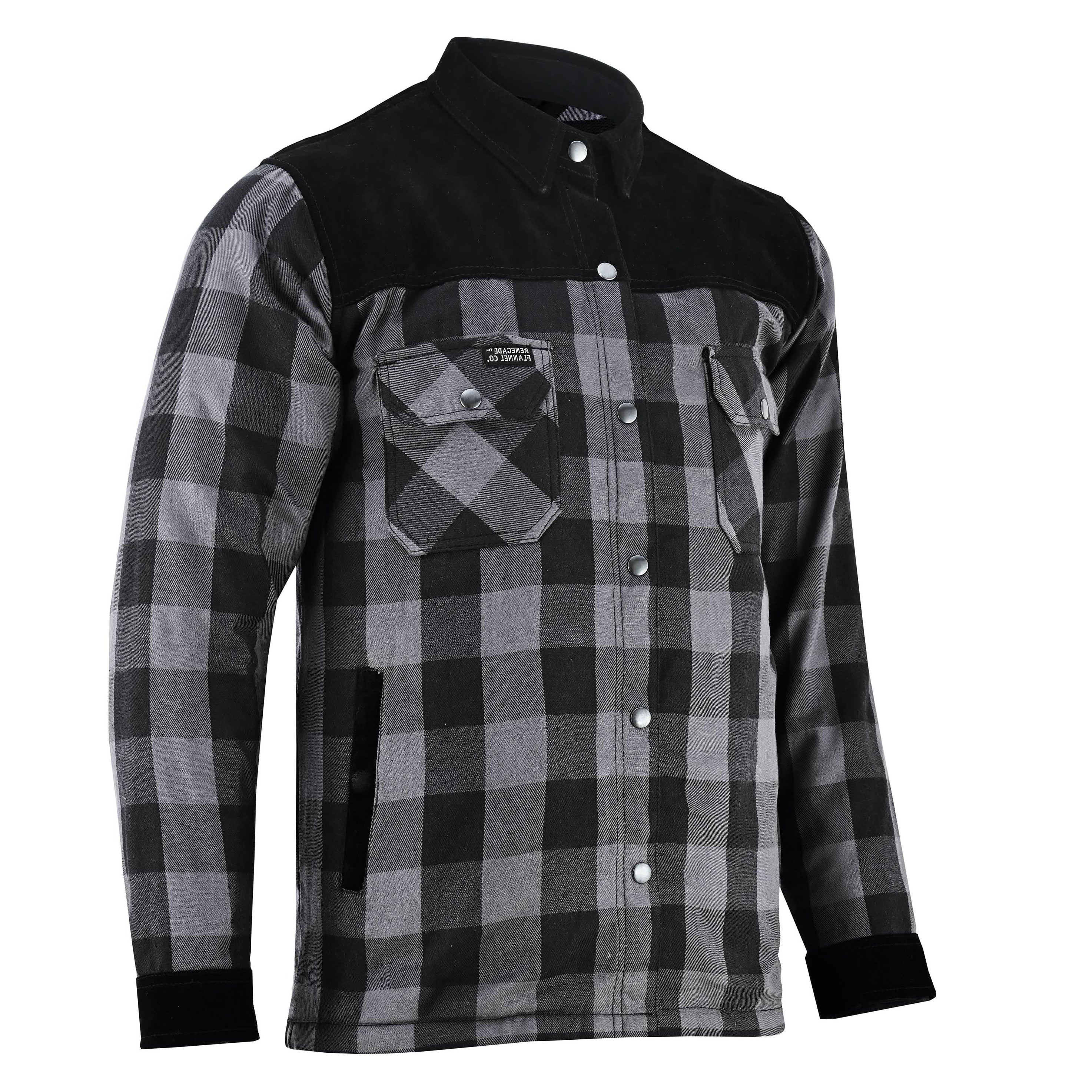 Grindstone Grey Men’s Flannel Shirt