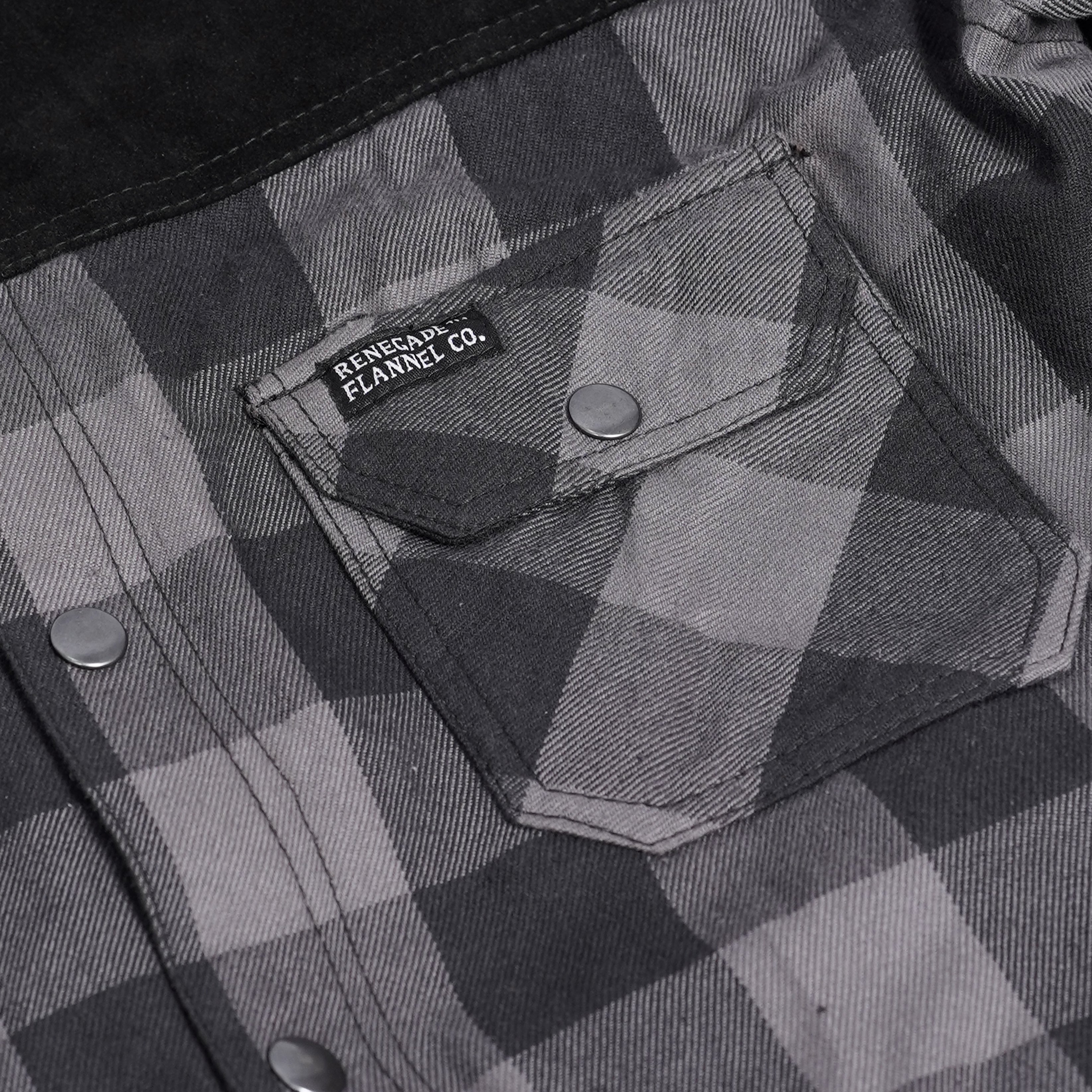 Grindstone Grey Men’s Flannel Shirt