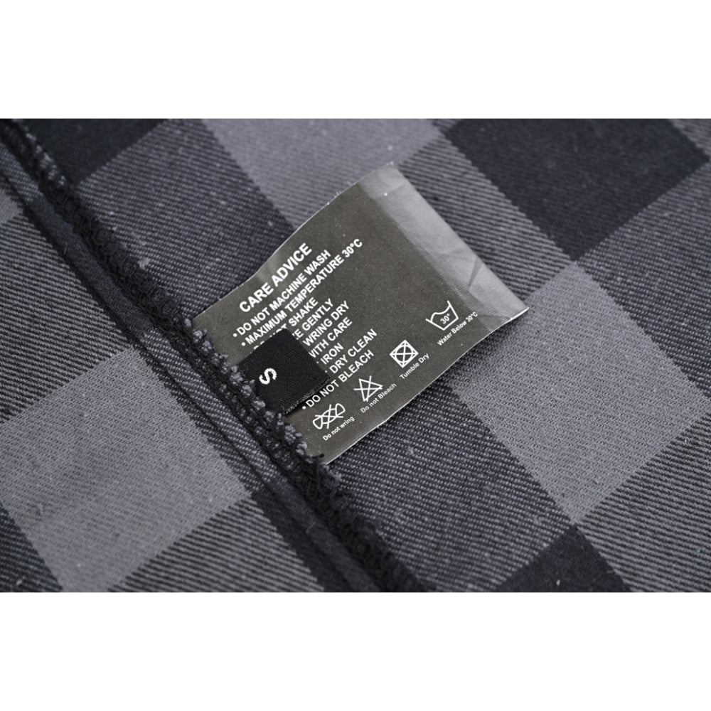 Gray Ride Men's Gray and Black Sleeveless Flannel Shirt Flannels Renegade Classics
