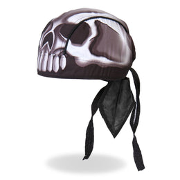 Hot Leathers Skull Head Lightweight Headwrap HWH1038