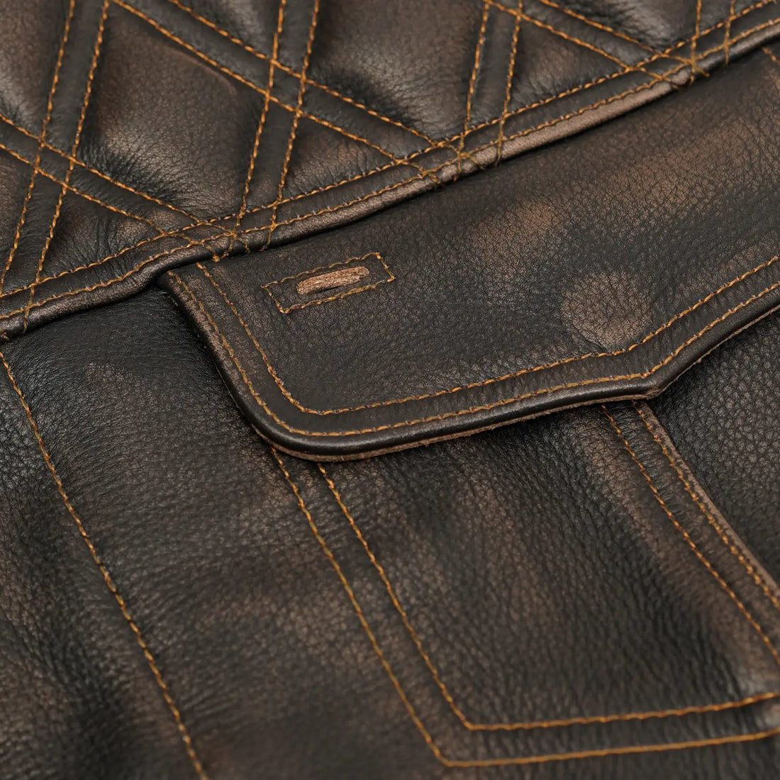 Liberty Knight - Blaze Lowside Men's Leather Vest