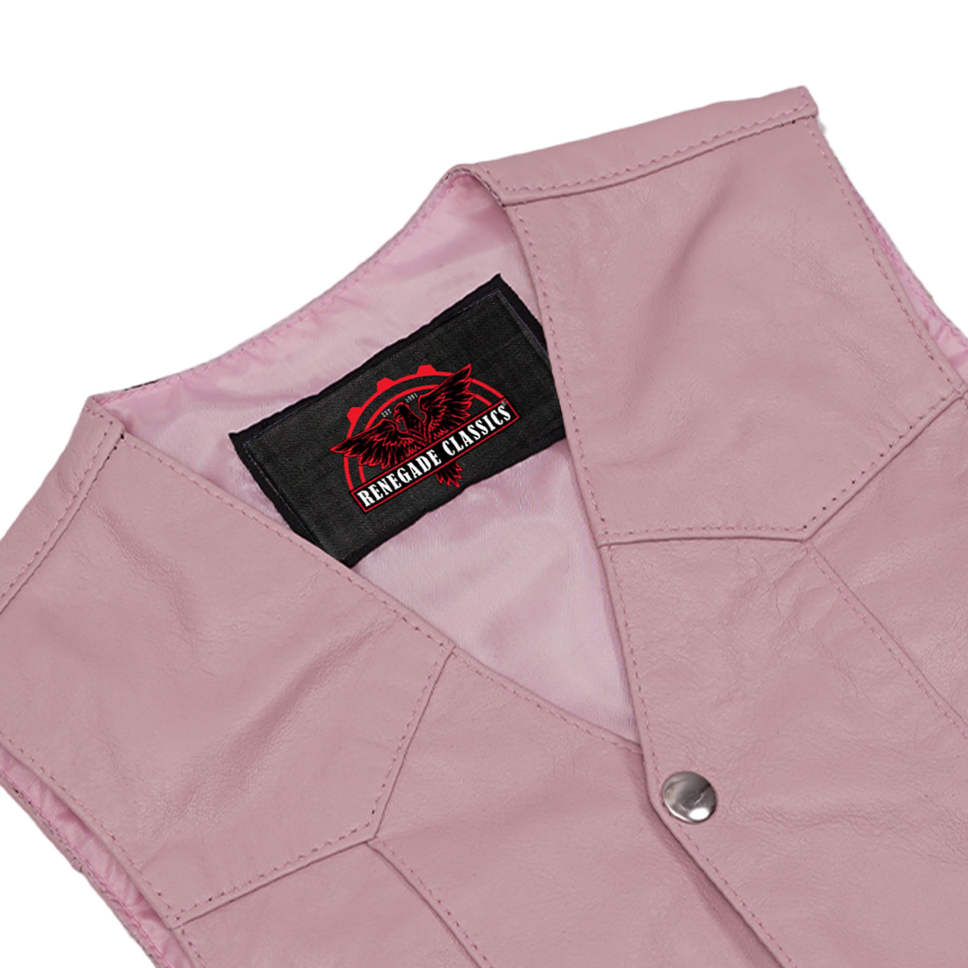 Petal Prowler Kid’s Leather Vest