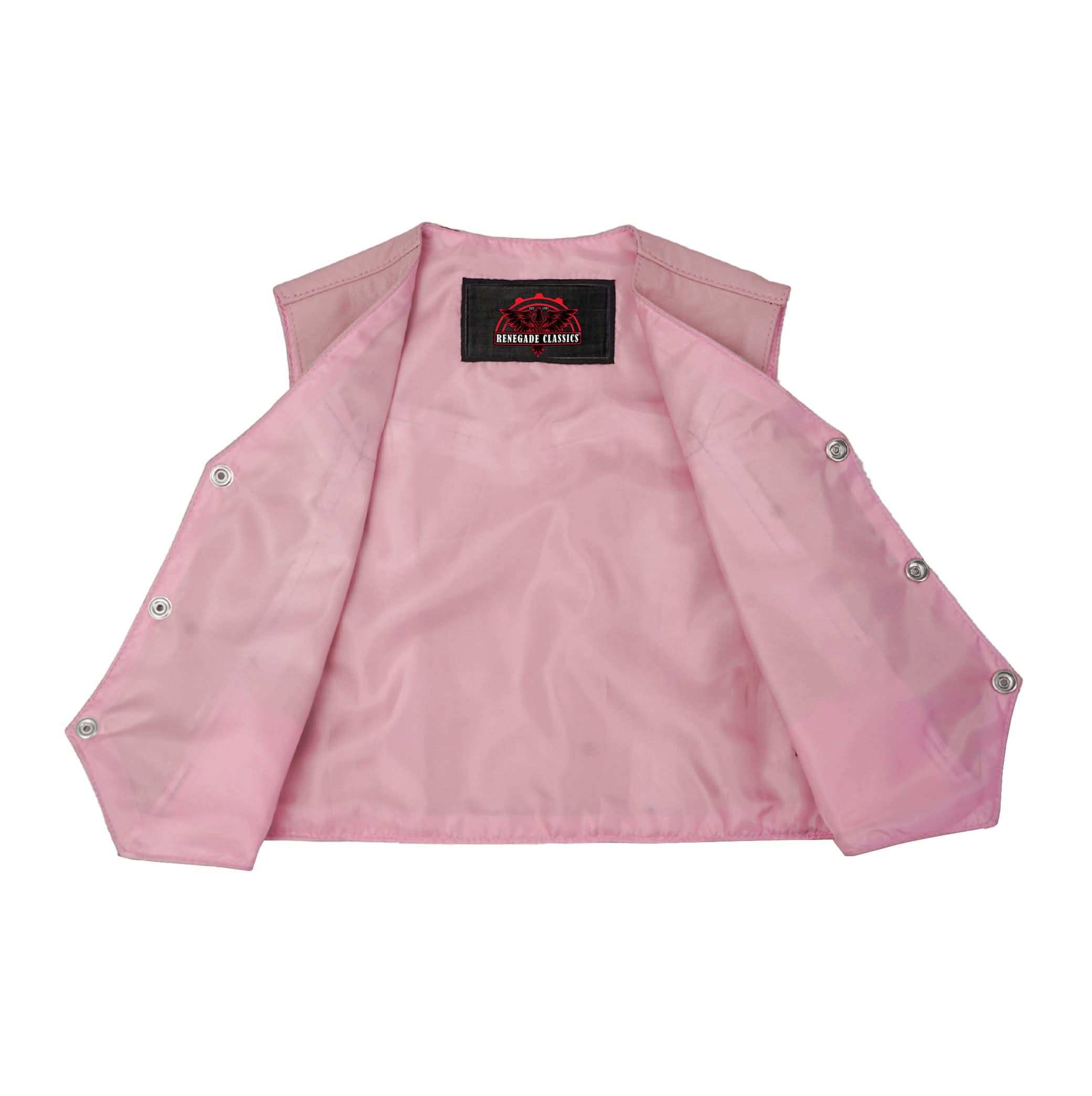 Petal Prowler Kid’s Leather Vest