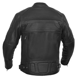 Tarmac Mens Leather Motorcycle Jacket