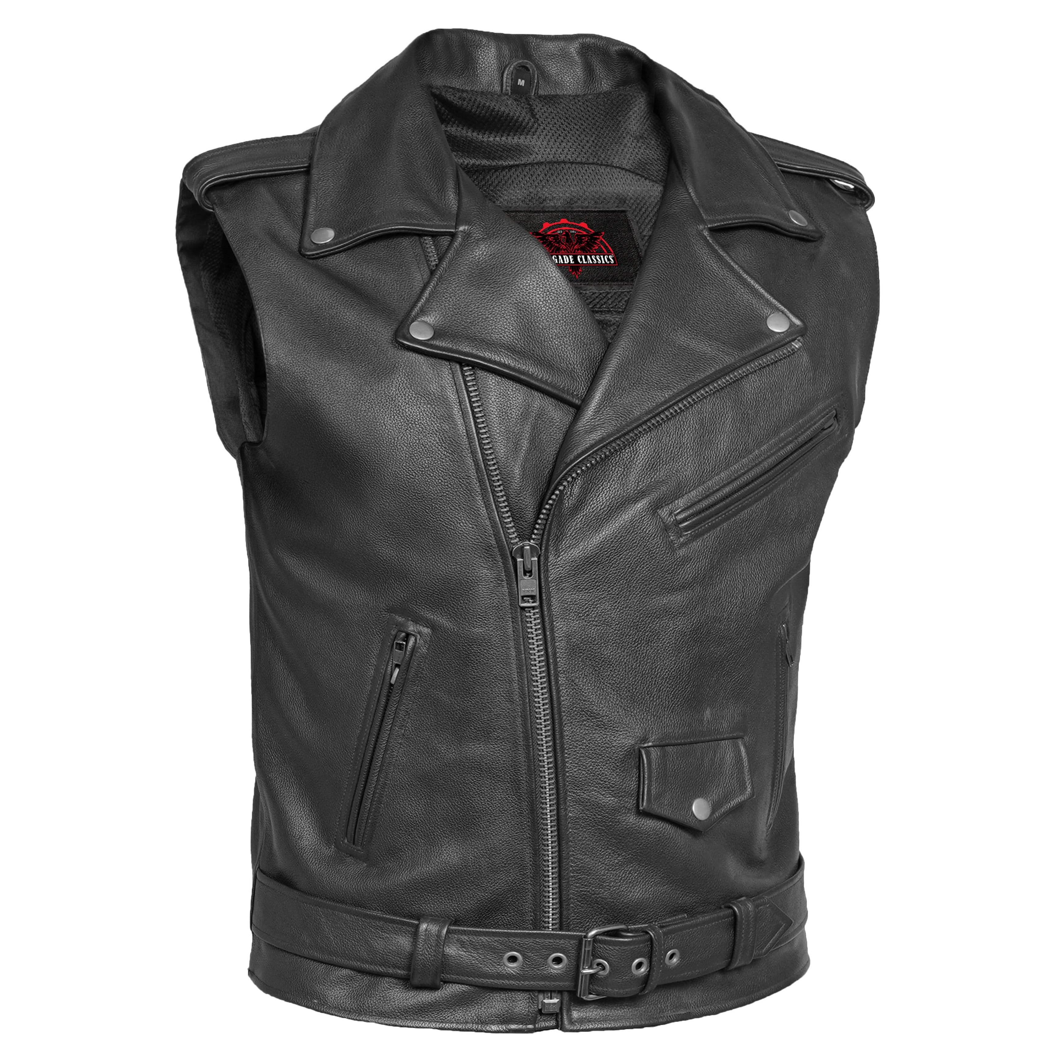 Cruze Motorcycle Leather Vest