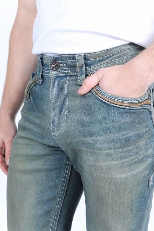 Holt Men's Slim Boot Cut Jeans