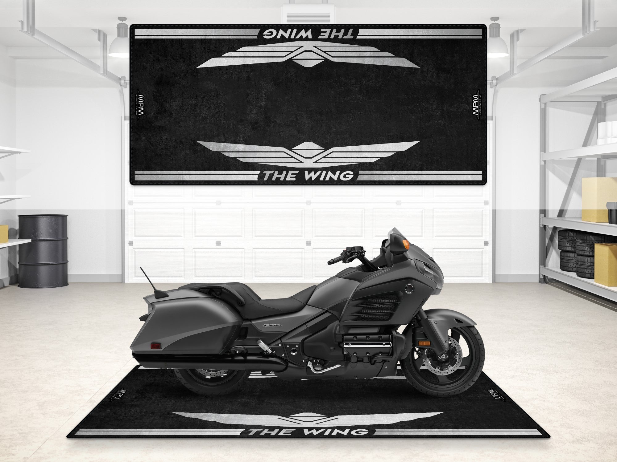 Designed Pit Mat for Honda GoldWing Motorcycle - MM7149