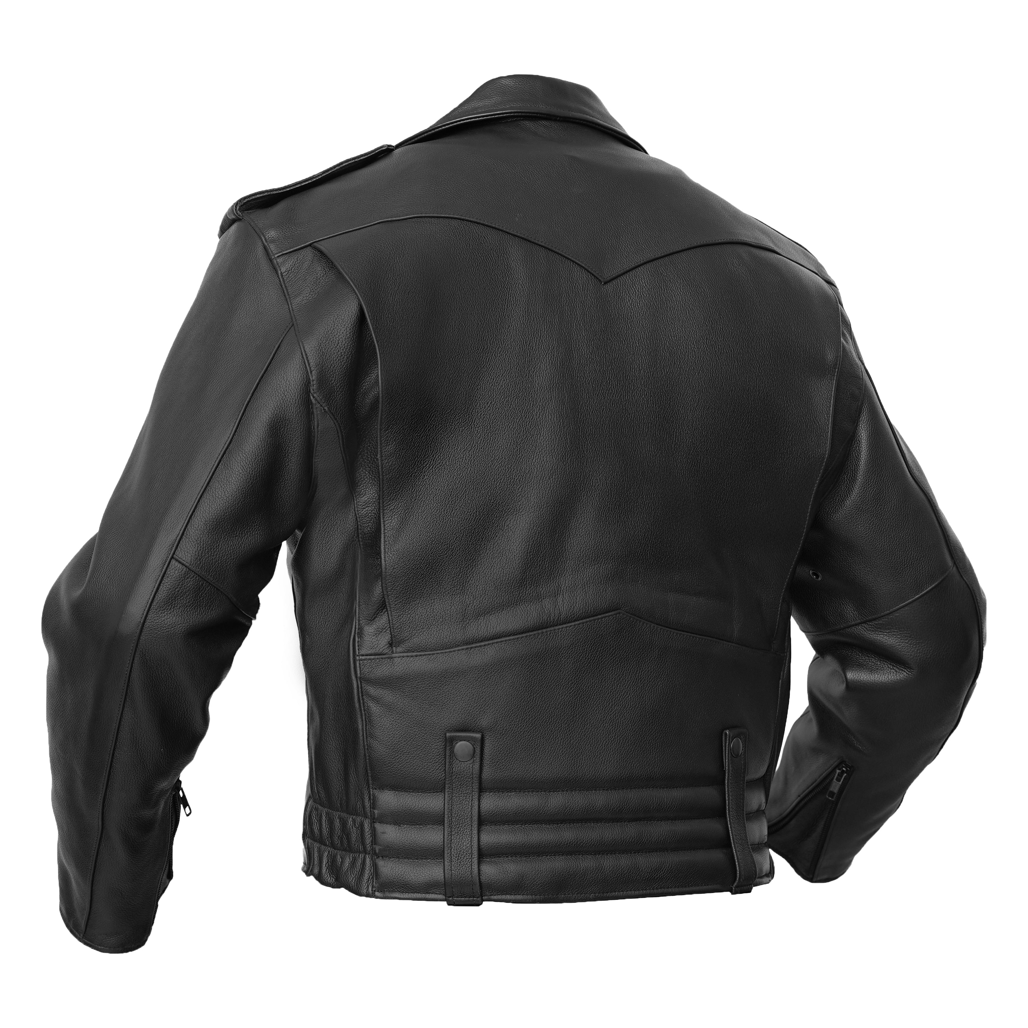 Rogue Rider Men’s Leather Motorcycle Jacket