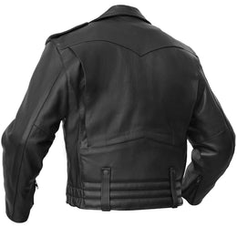 Rogue Rider™ Men’s Leather Motorcycle Jacket
