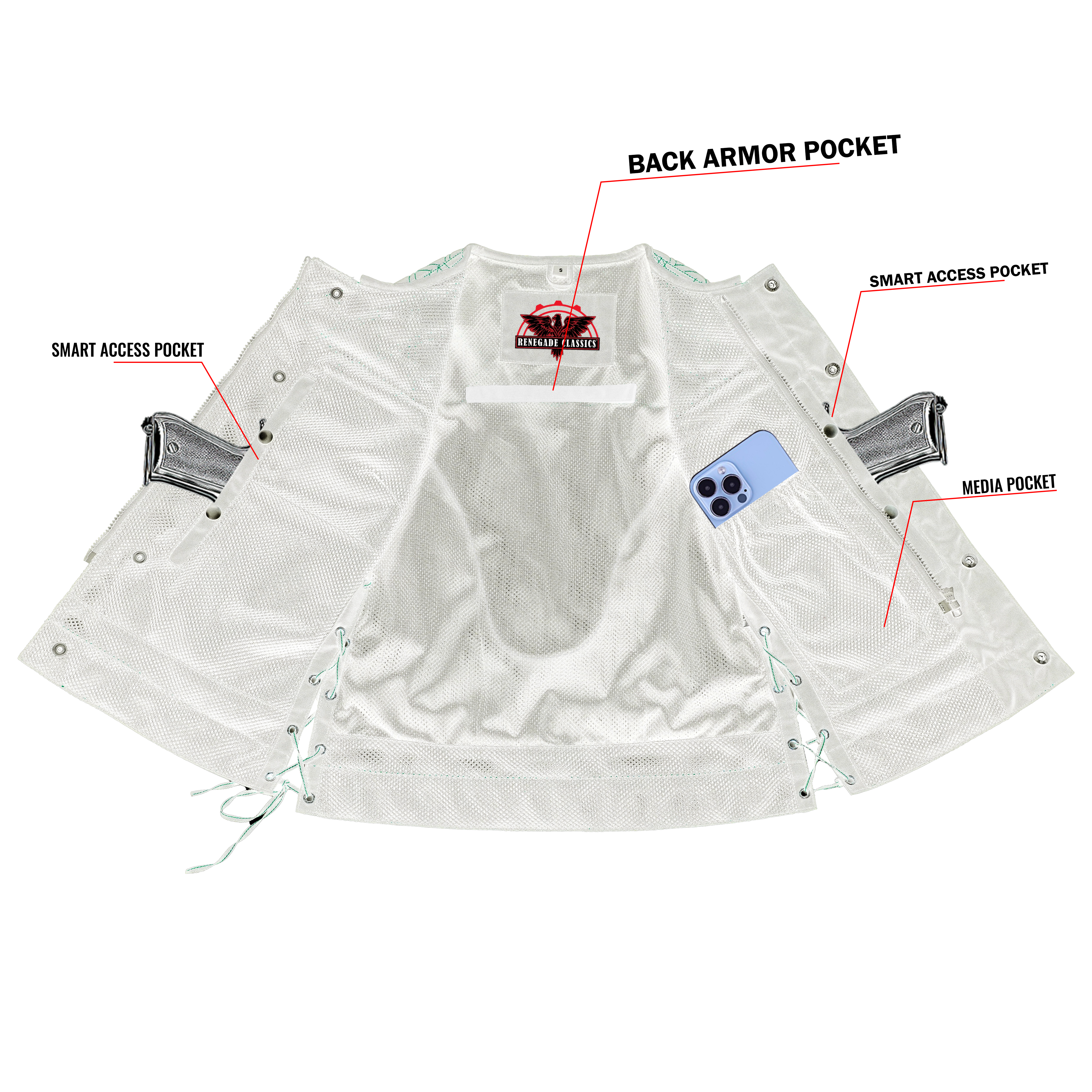 Lustfire - Women's Mesh Vest