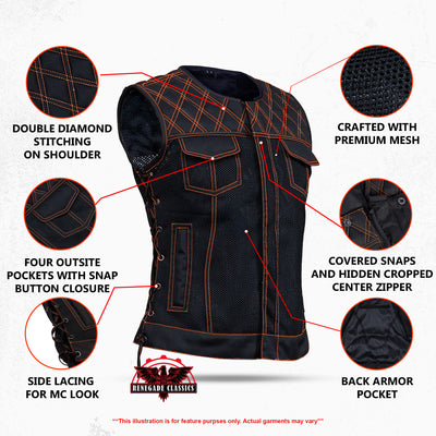 Lustfire – Women’s Mesh Vest