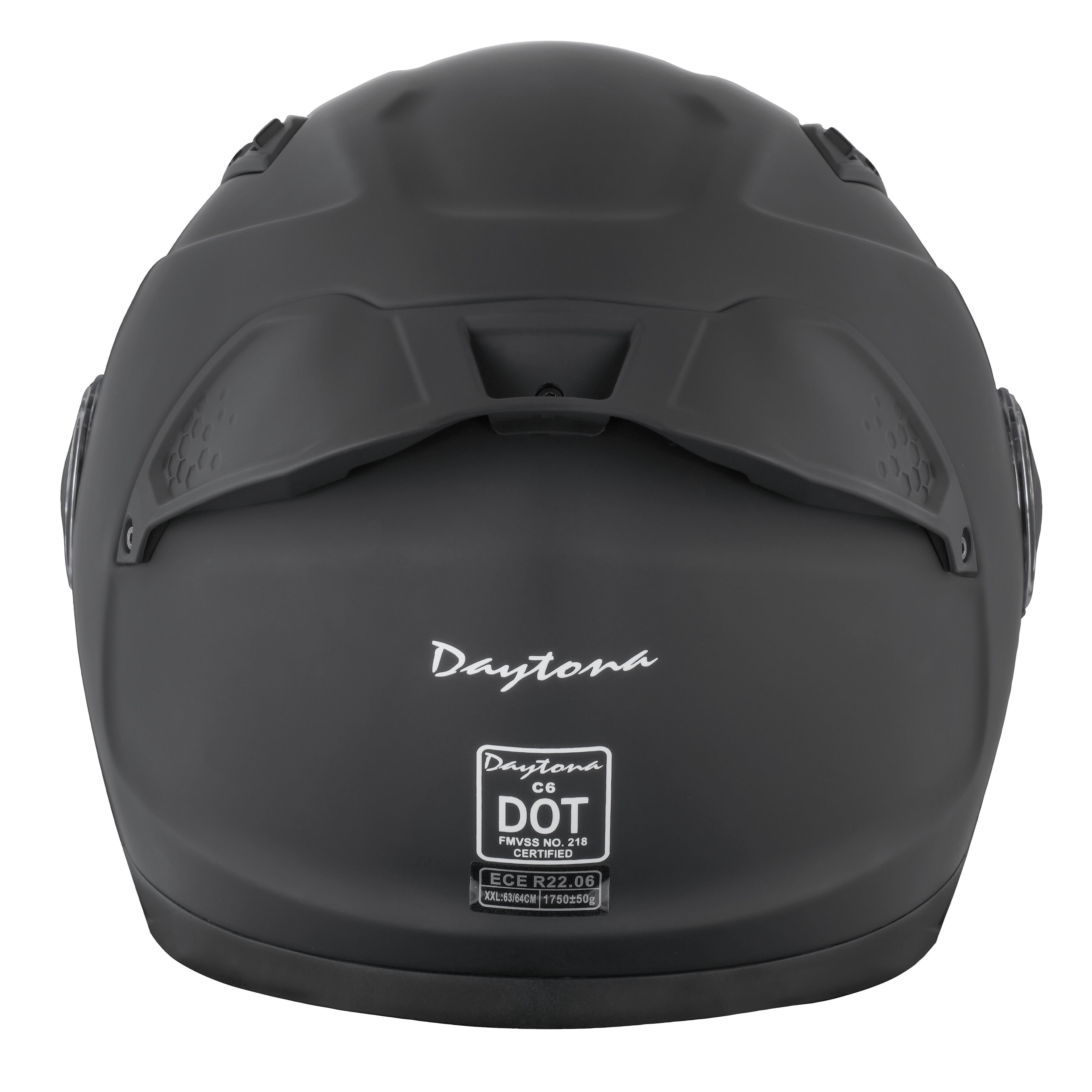D.O.T. & ECE Daytona C6- Dull Black