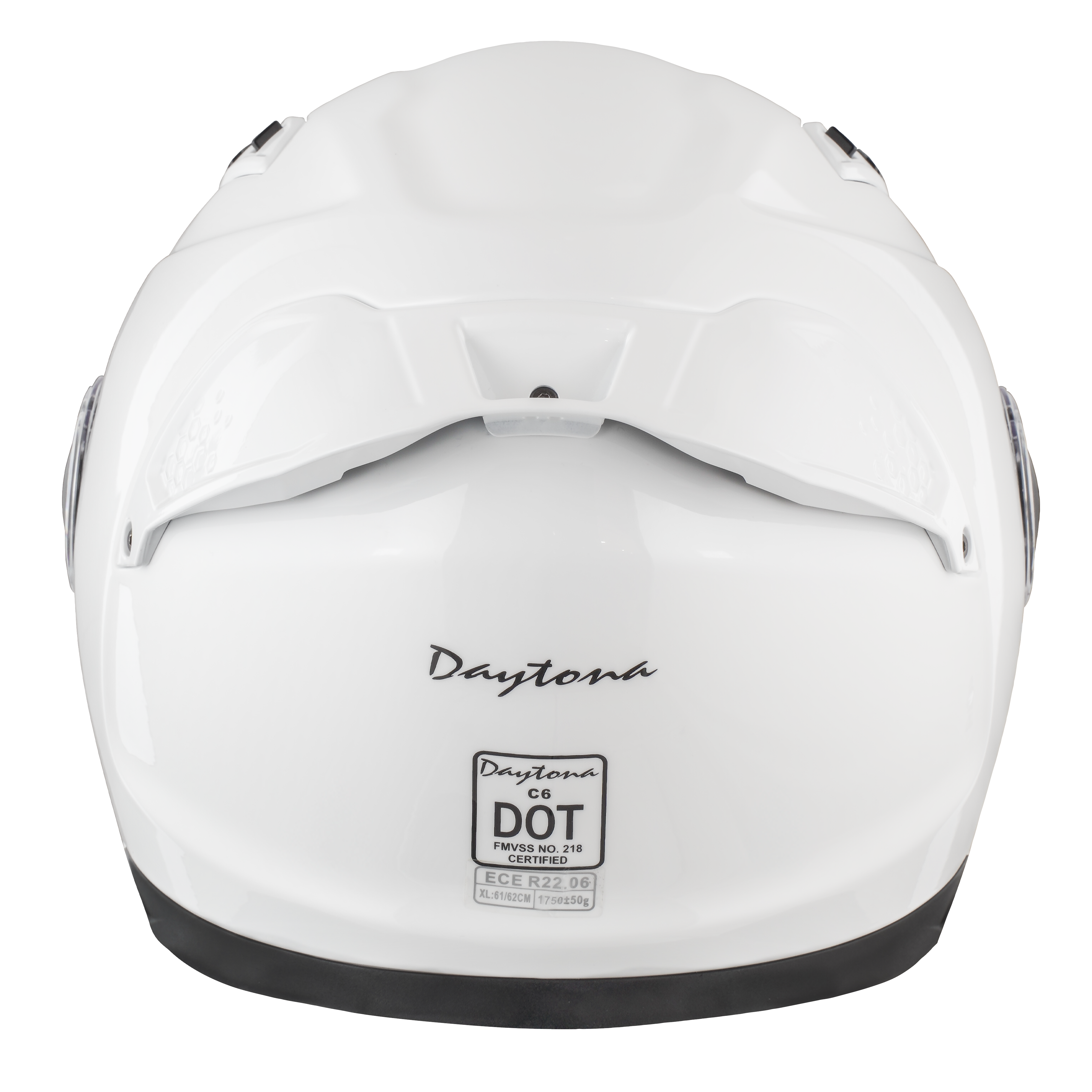 D.O.T. & ECE Daytona C6- Hi-Gloss White