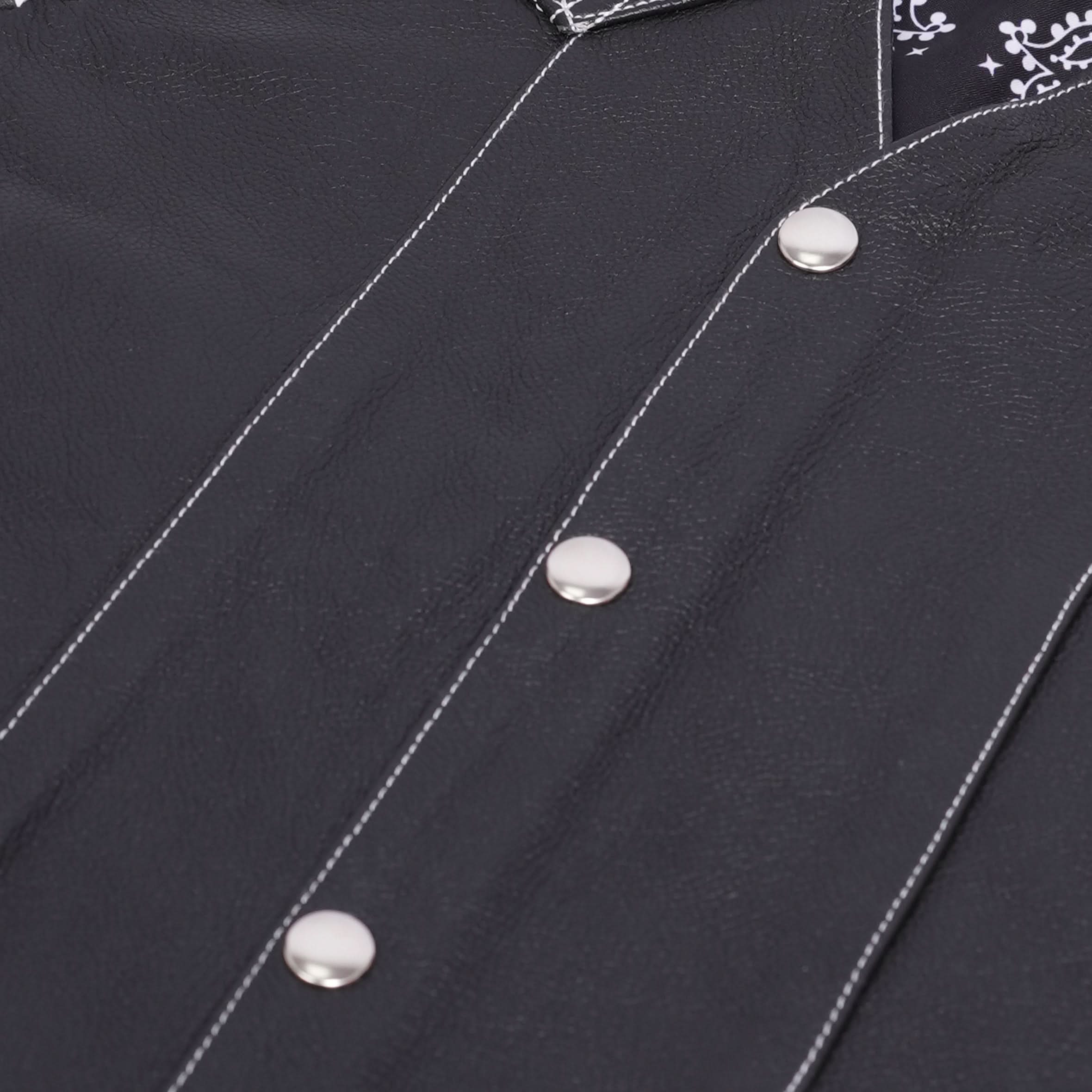 Velrik Men’s Leather Vest