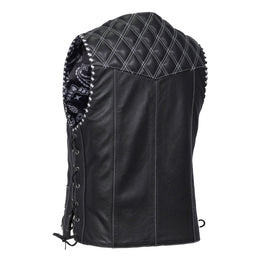 Velrik Men’s Leather Vest