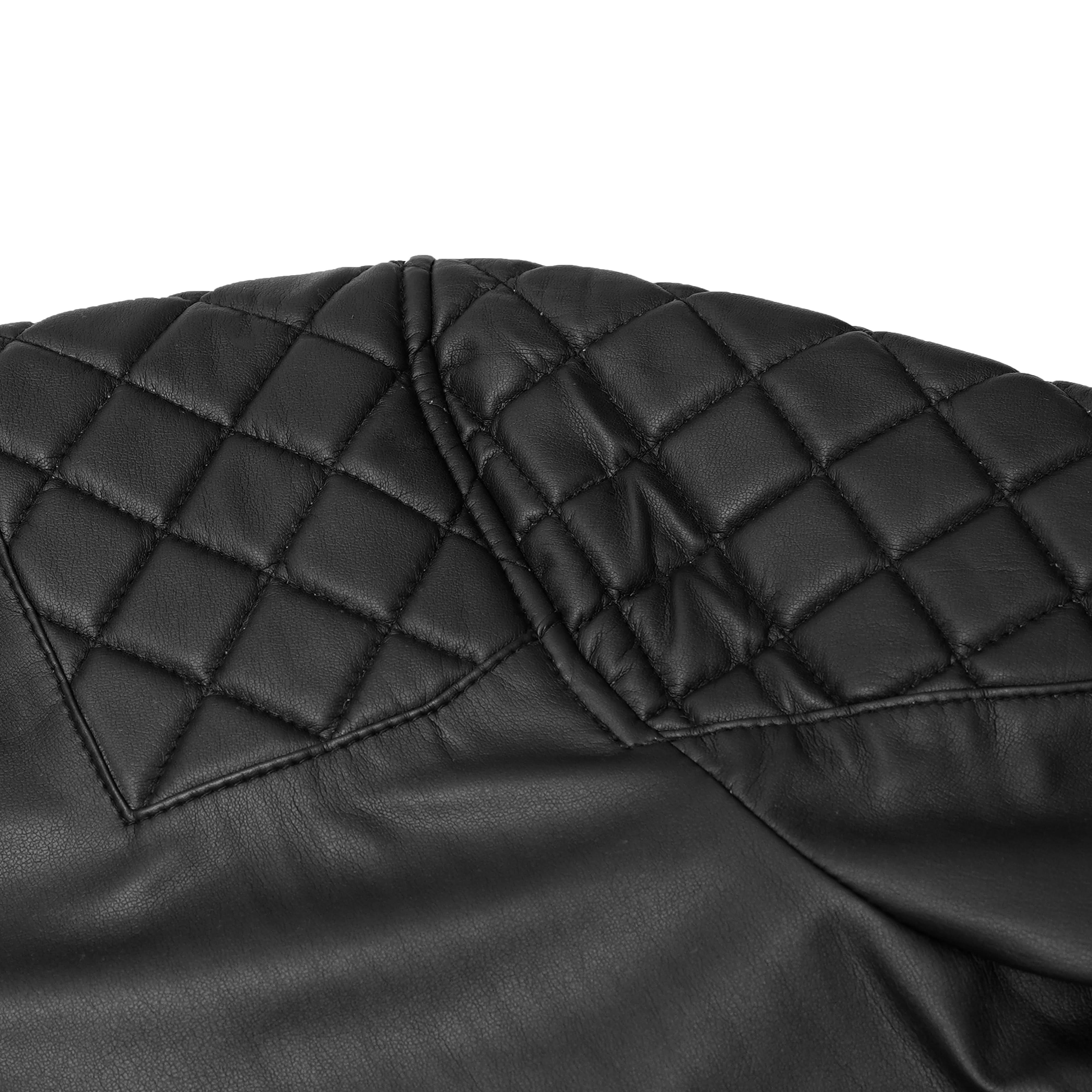 Venture Guard Men’s Faux Leather Motorcycle Jacket