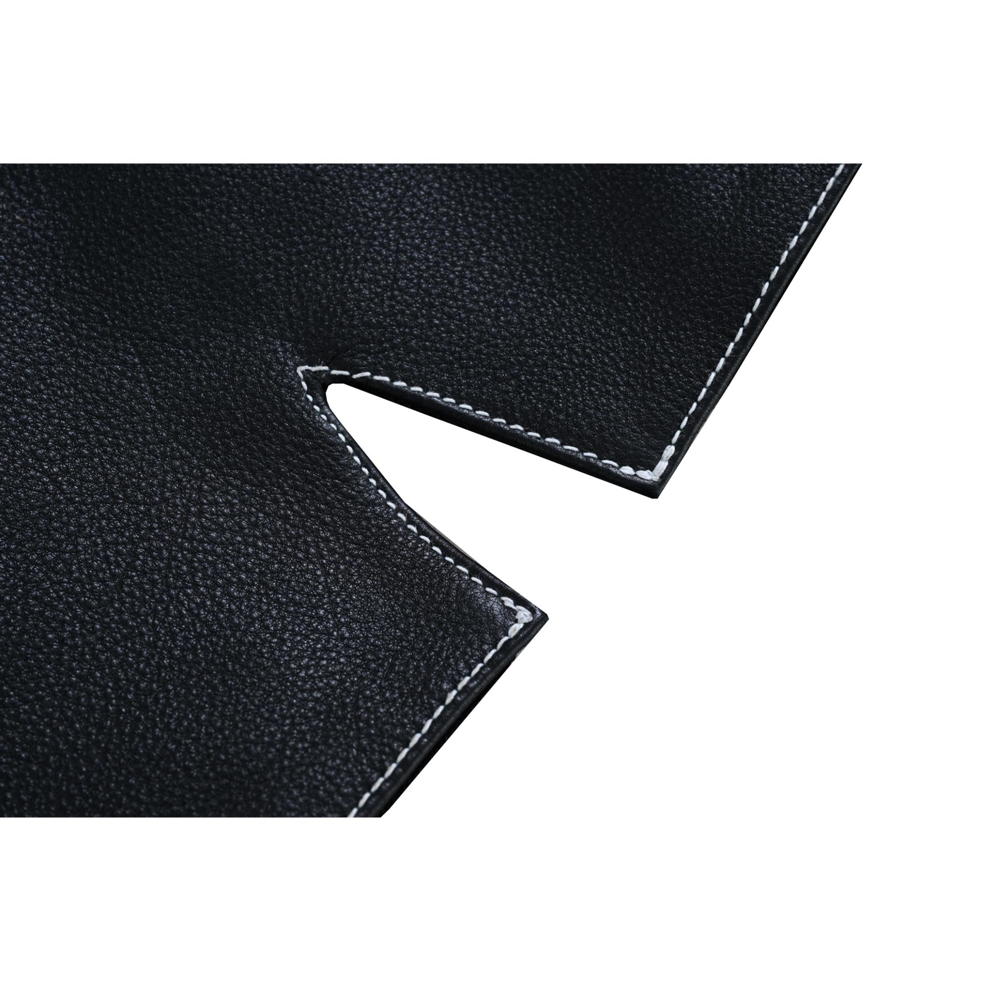 Night Edge Black Ladies Vest Womens Leather Vests Renegade Classics