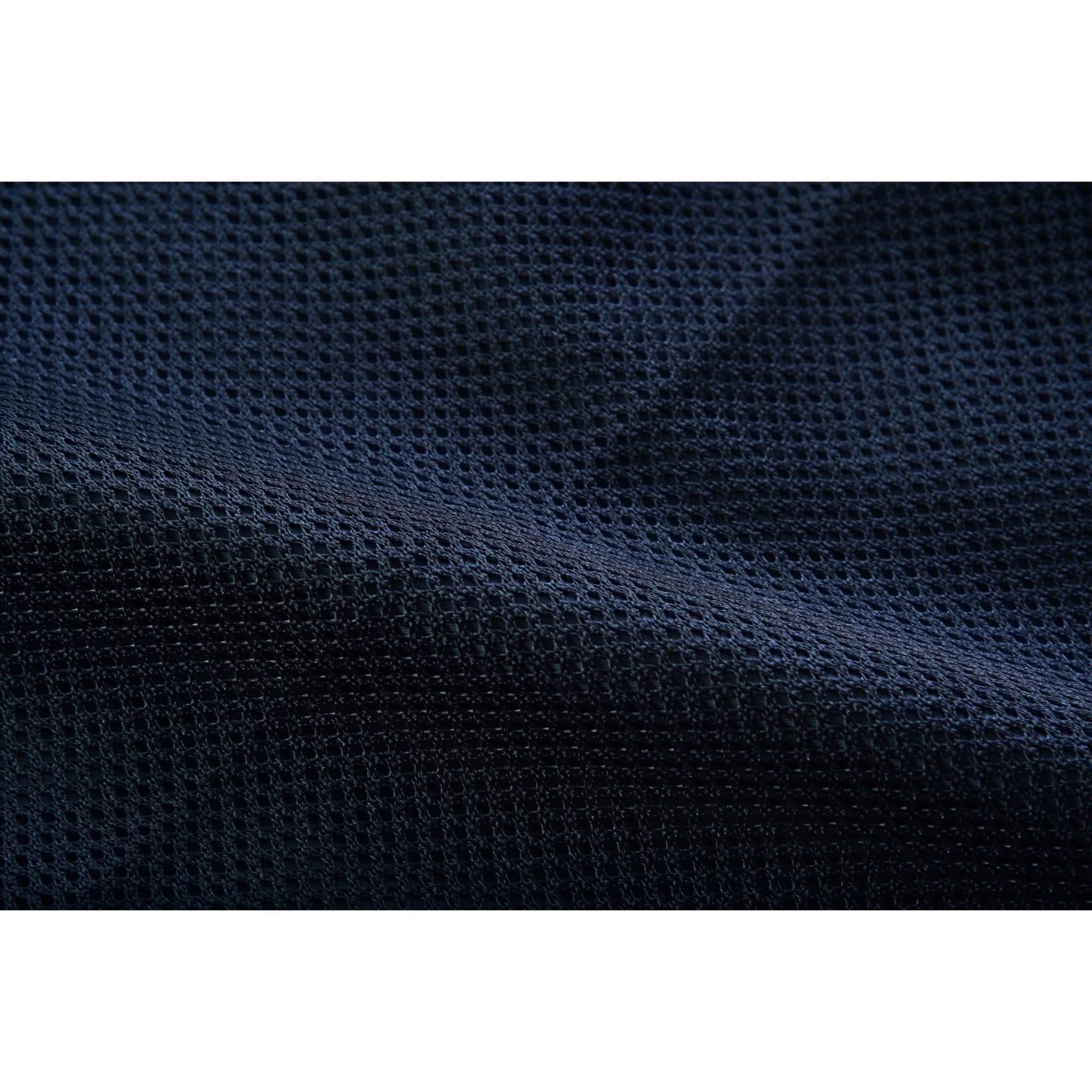 Night Tiger Menâ€™s Black Mesh Textile Vest with Orange Diamond Stitch Mens Textile Vests Renegade Classics