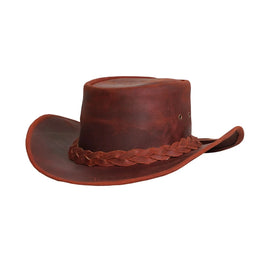 Midnight Wrangler - Men’s Leather Hat