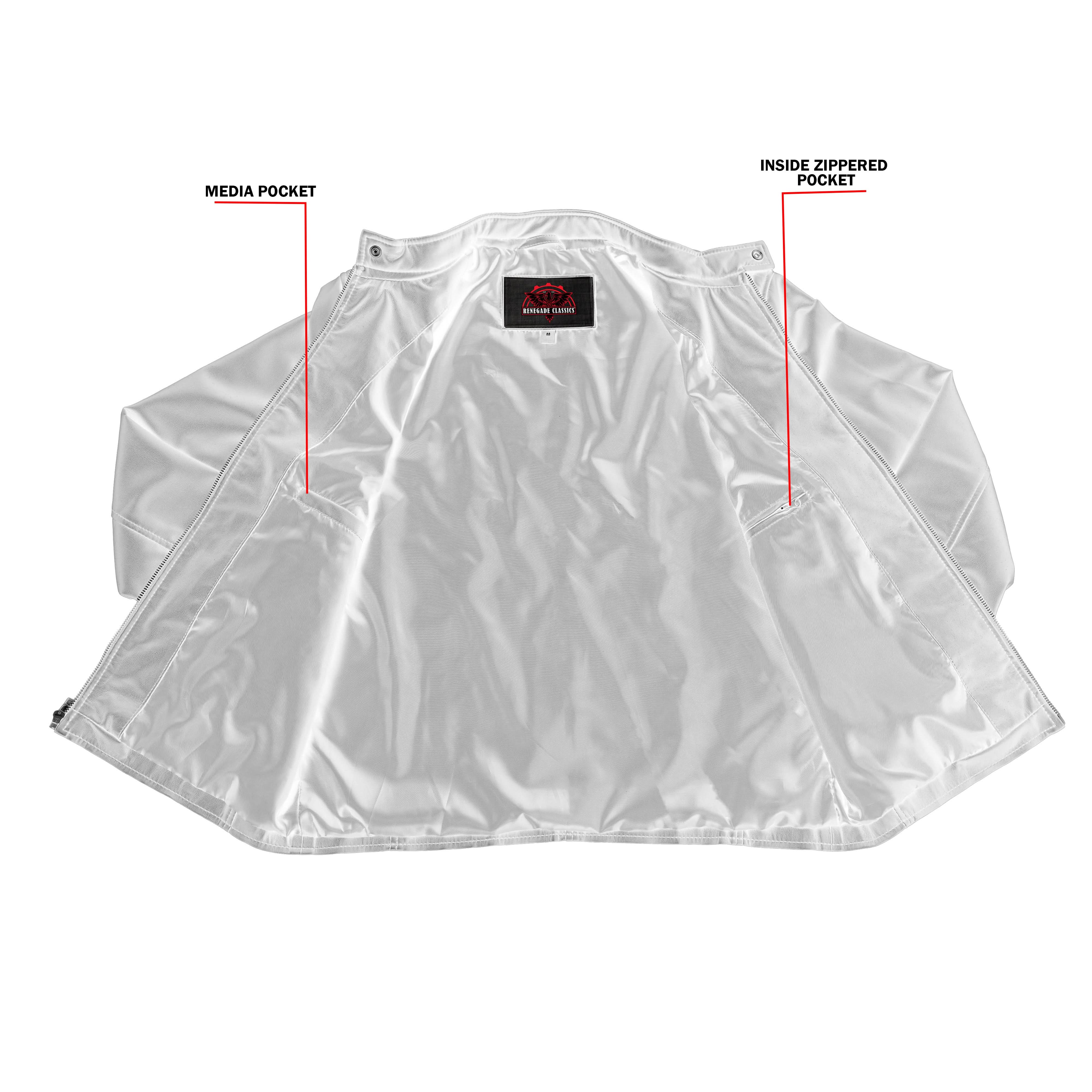 Rivet Soul Men’s Faux Leather Motorcycle Jacket