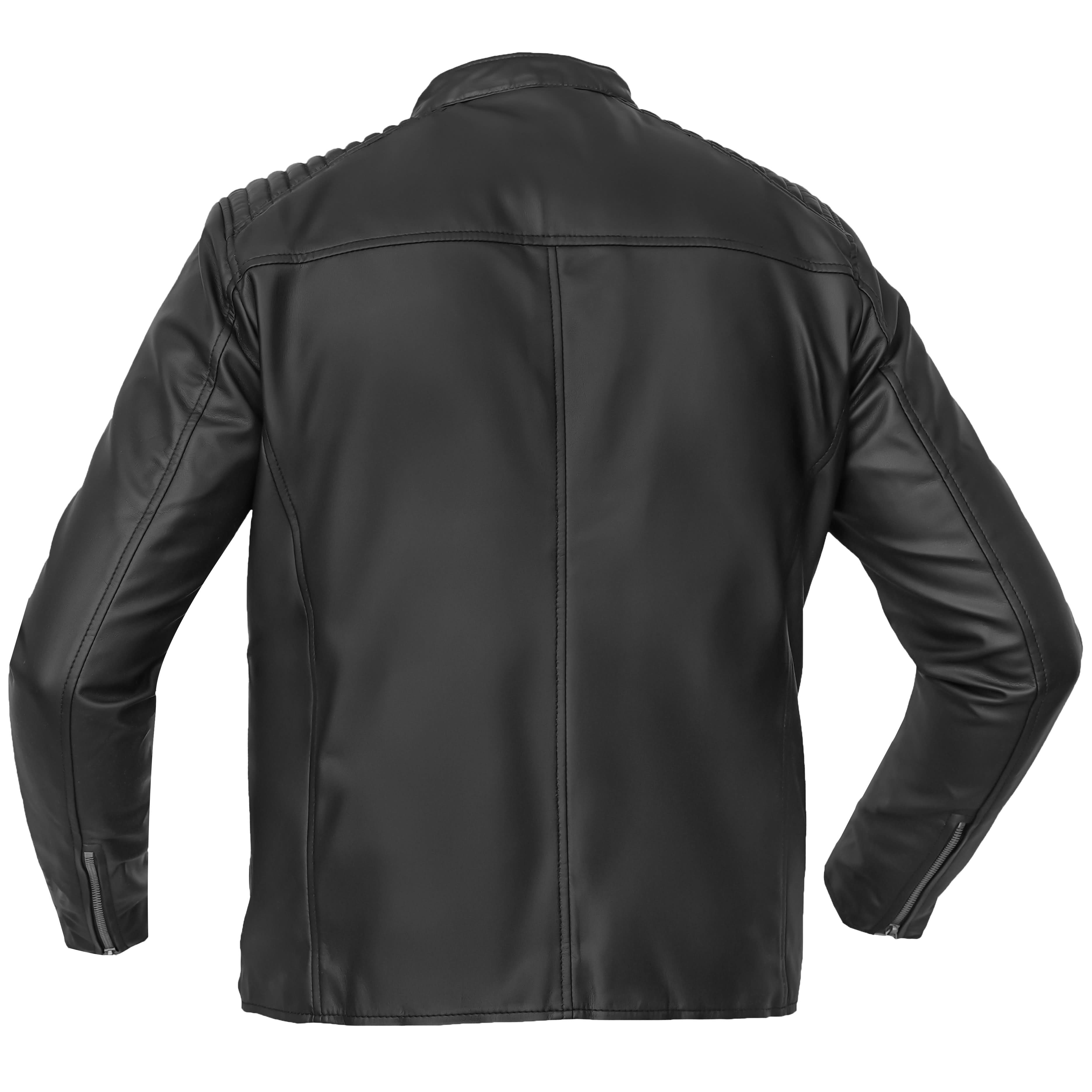 Rivet Soul Men’s Faux Leather Motorcycle Jacket