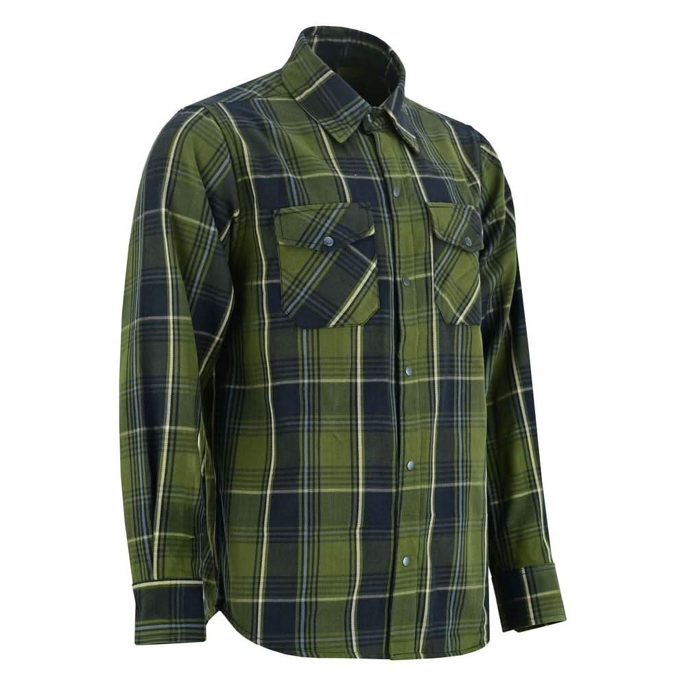 Green forest Men's Outdoor Green Flannel Shirt Flannel Renegade Classics