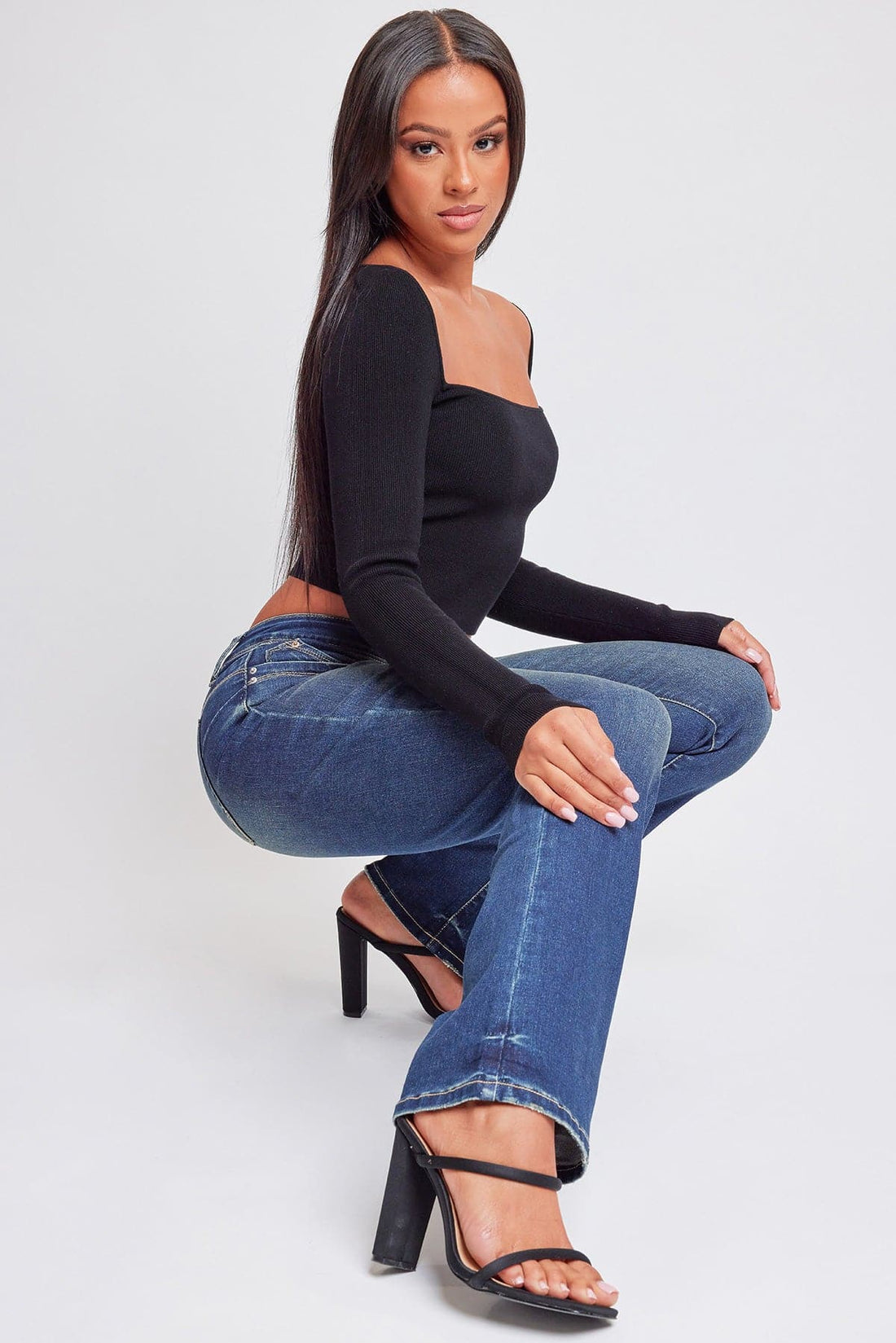 Women’s Sustainable WannaBettaButt Mid-Rise Bootcut Jeans