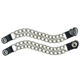 PKV133D Vest Extender - Heart Rose Vest Extenders Renegade Classics