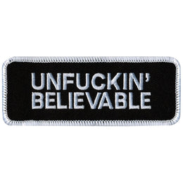 Hot Leathers PPL9052 Unfuckin' Believable Patch