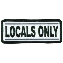 Hot Leathers Locals Only Patch