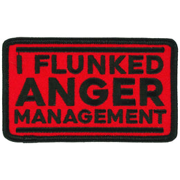 Hot Leathers Anger Management Patch
