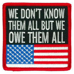 Hot Leathers We Owe Them All Patch